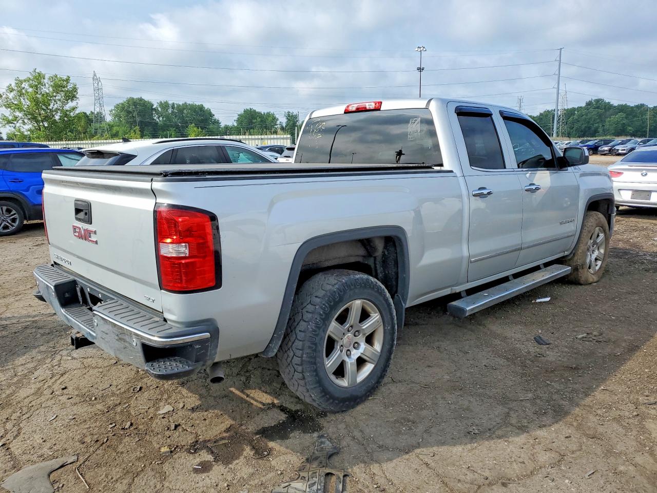 2014 Gmc Sierra K1500 Slt Silver vin: 1GTV2VEC4EZ224133