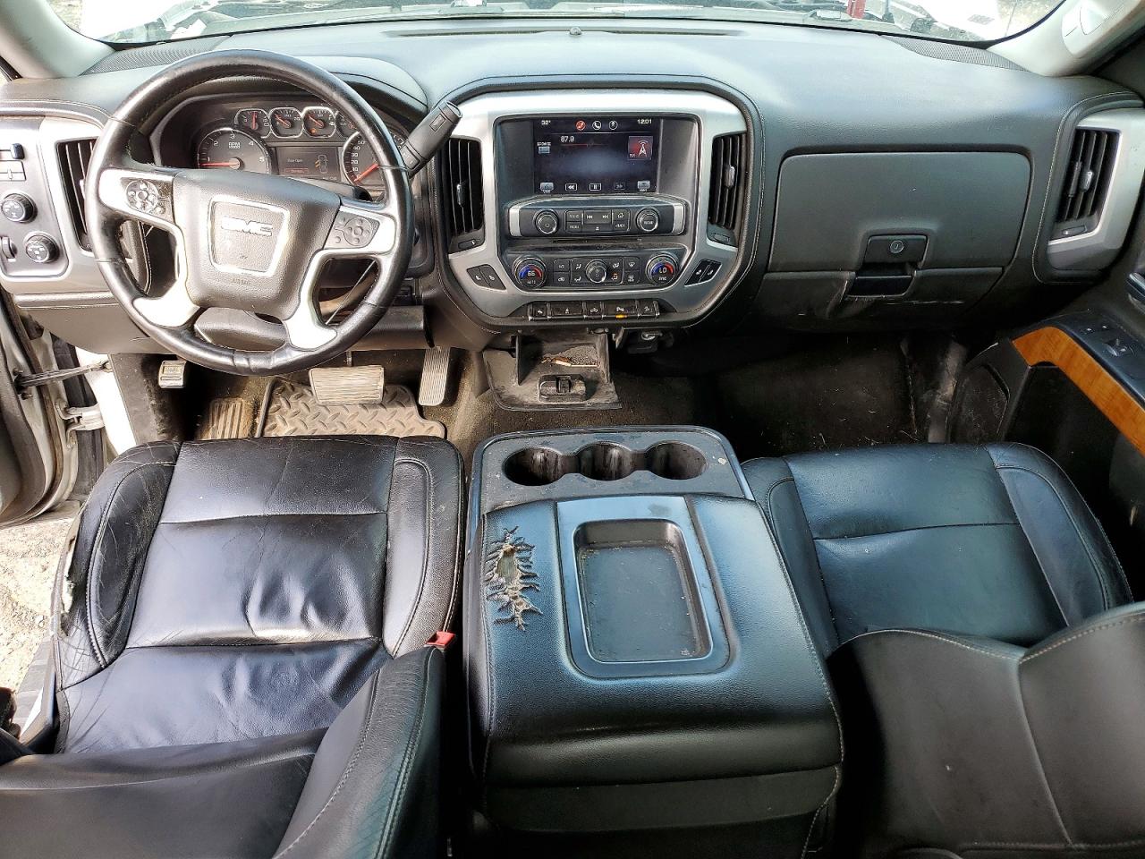2014 Gmc Sierra K1500 Slt Silver vin: 1GTV2VEC4EZ224133