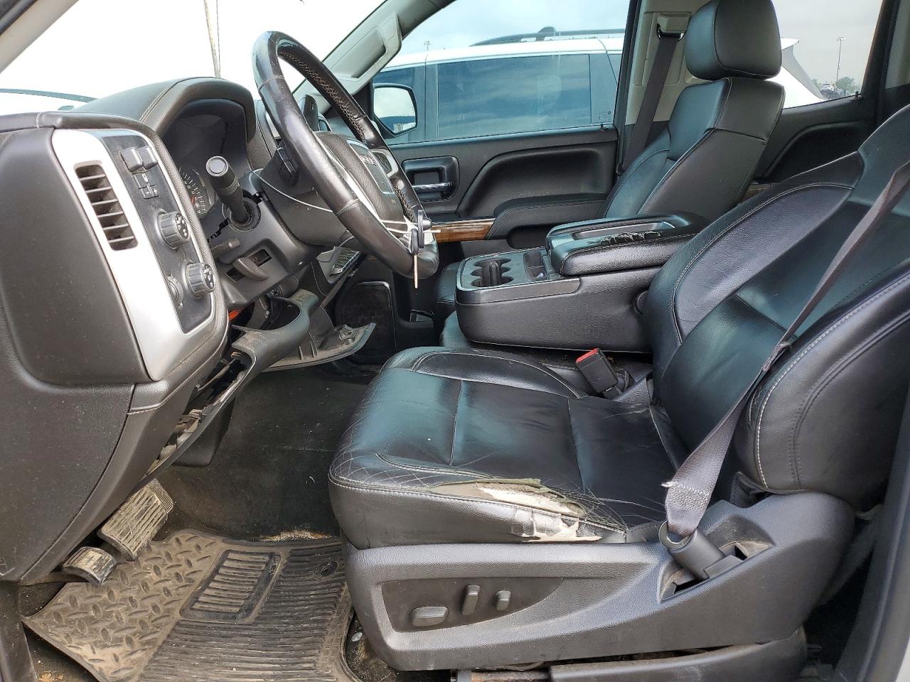 2014 Gmc Sierra K1500 Slt Silver vin: 1GTV2VEC4EZ224133