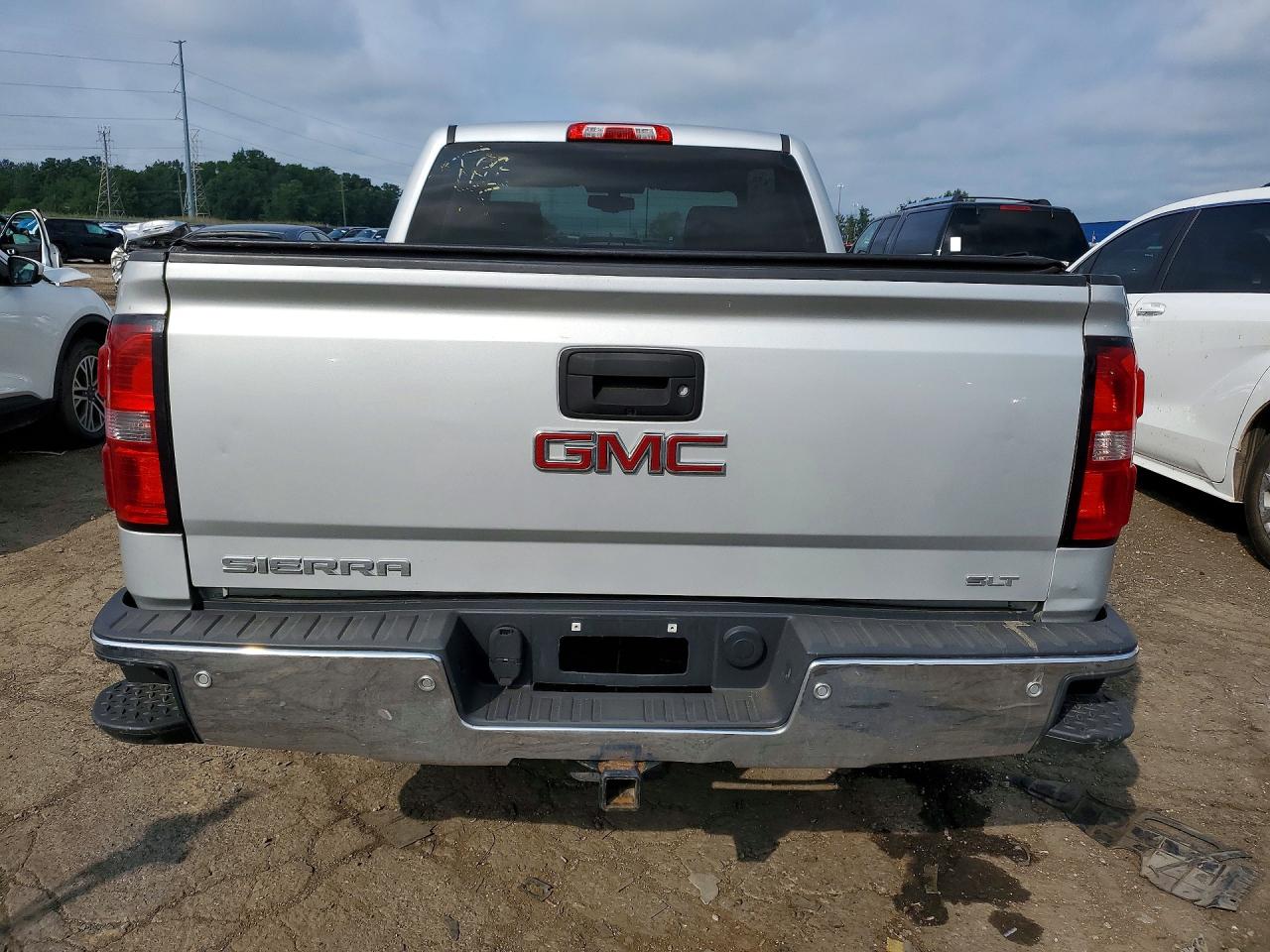 2014 Gmc Sierra K1500 Slt Silver vin: 1GTV2VEC4EZ224133