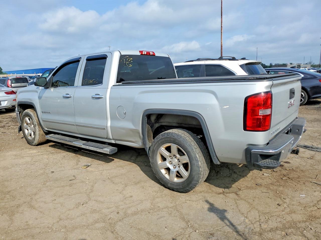2014 Gmc Sierra K1500 Slt Silver vin: 1GTV2VEC4EZ224133