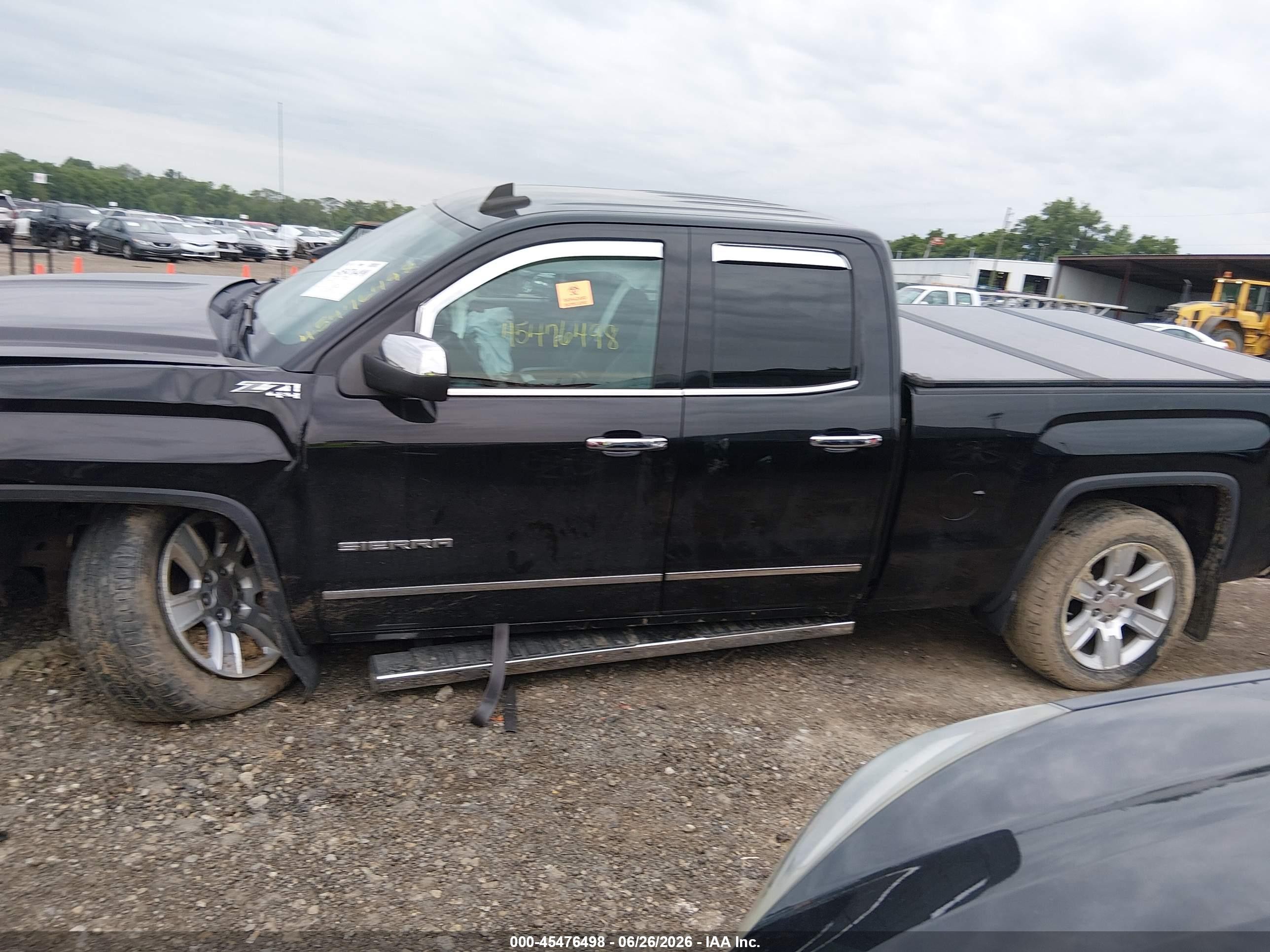 2015 Gmc Sierra 1500 Slt Black vin: 1GTV2VEC4FZ321365