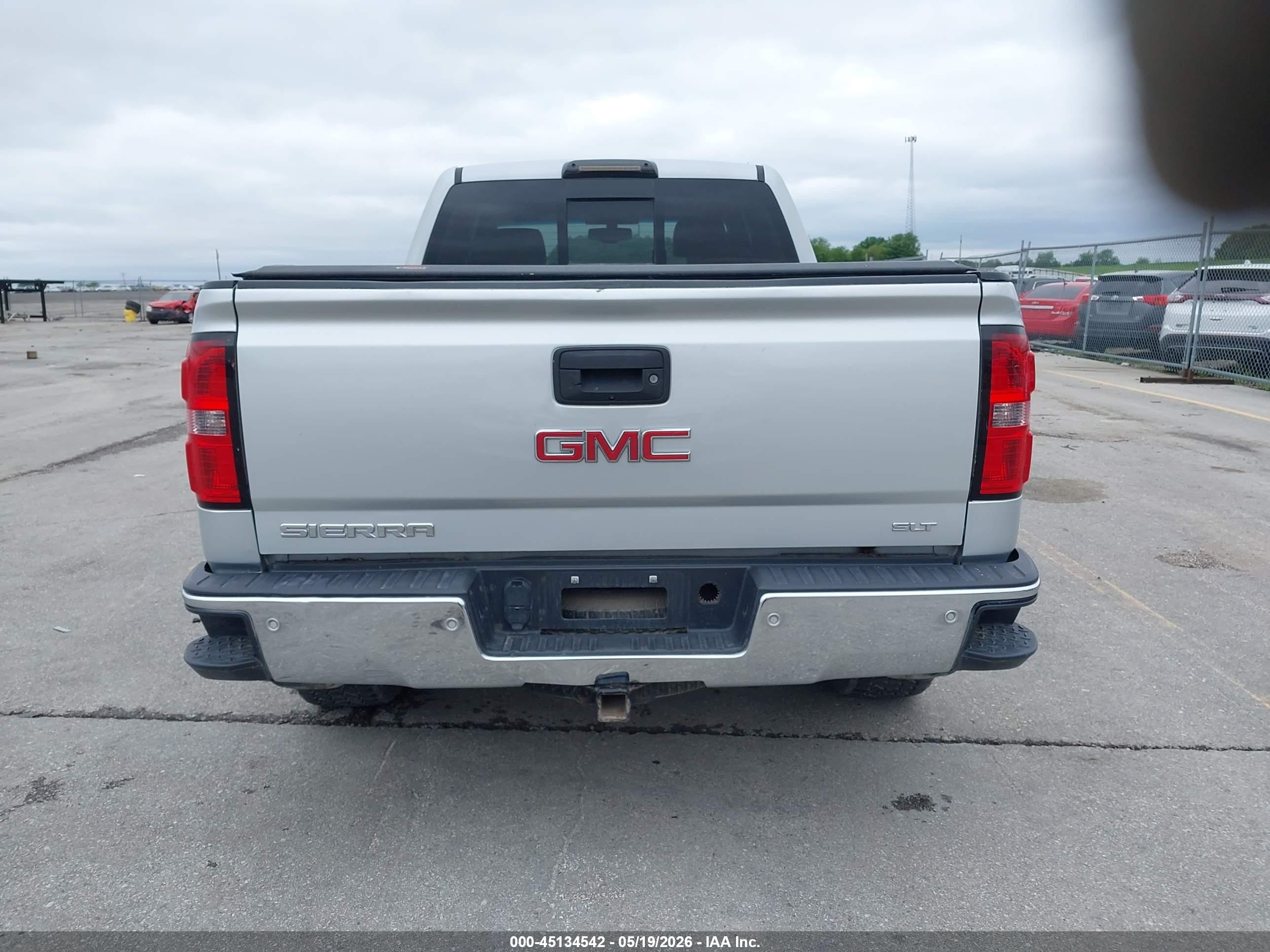 2015 Gmc Sierra 1500 Slt Silver vin: 1GTV2VEC4FZ351420