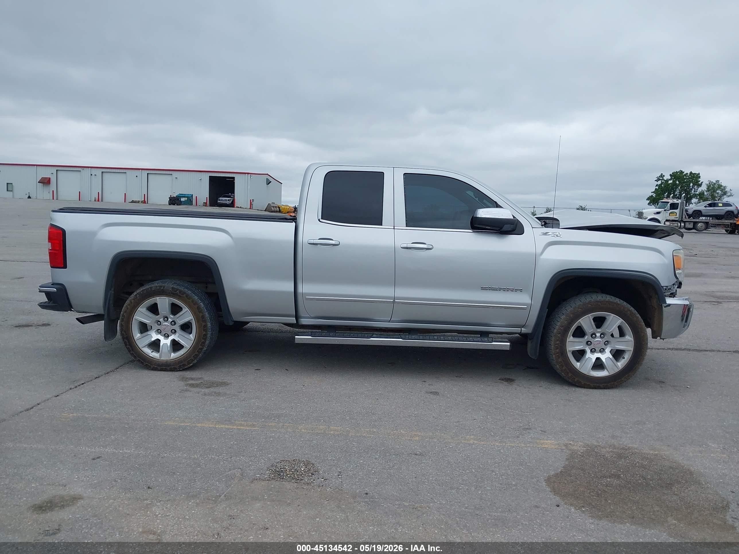 2015 Gmc Sierra 1500 Slt Silver vin: 1GTV2VEC4FZ351420