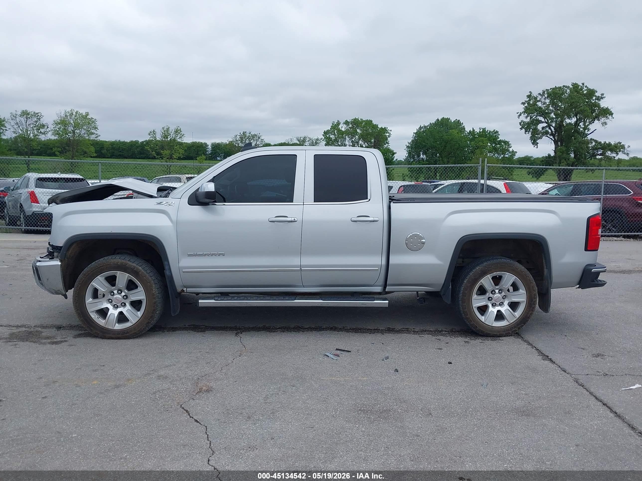 2015 Gmc Sierra 1500 Slt Silver vin: 1GTV2VEC4FZ351420