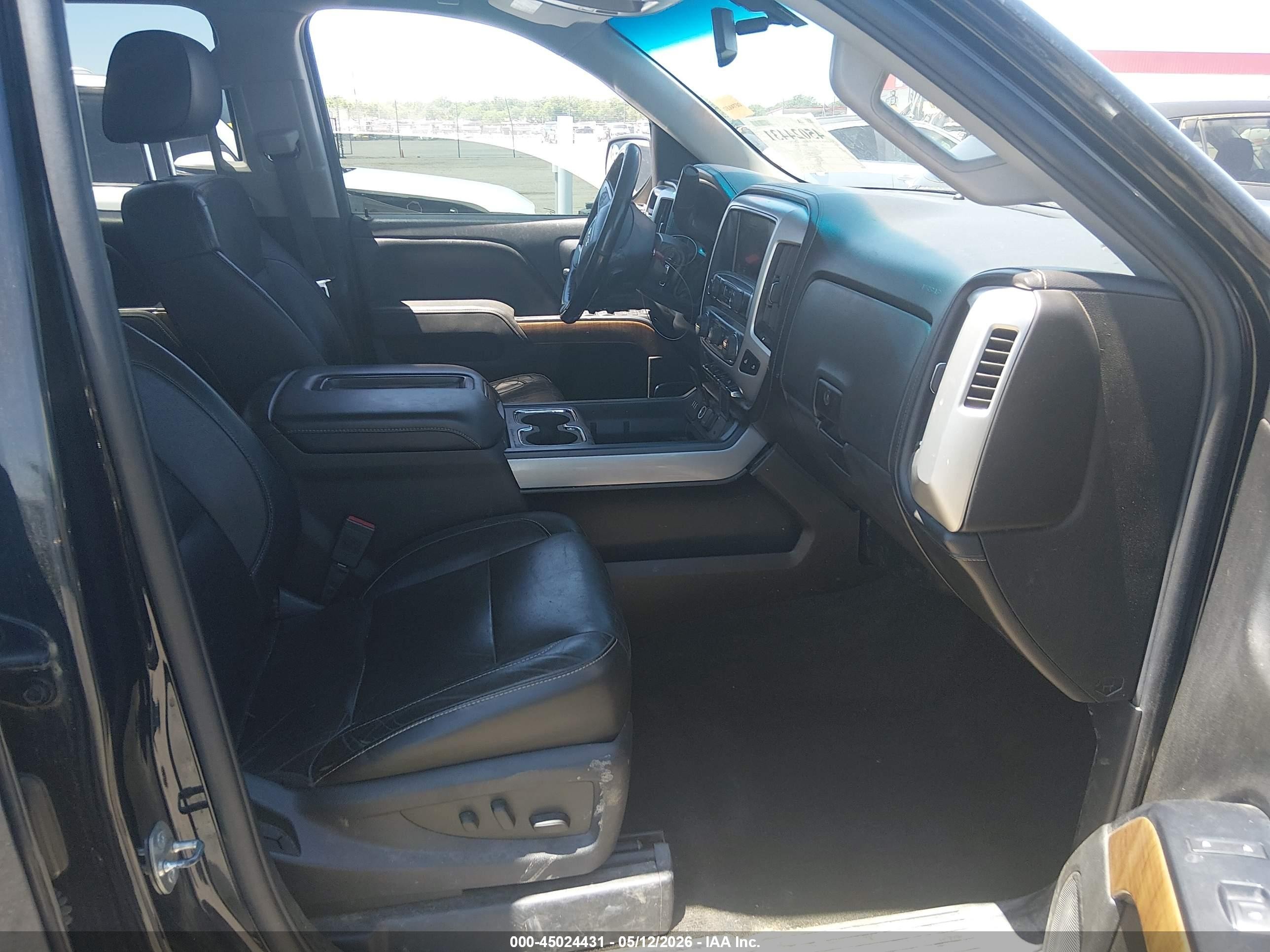 2014 Gmc Sierra 1500 Slt Black vin: 1GTV2VEC5EZ230300