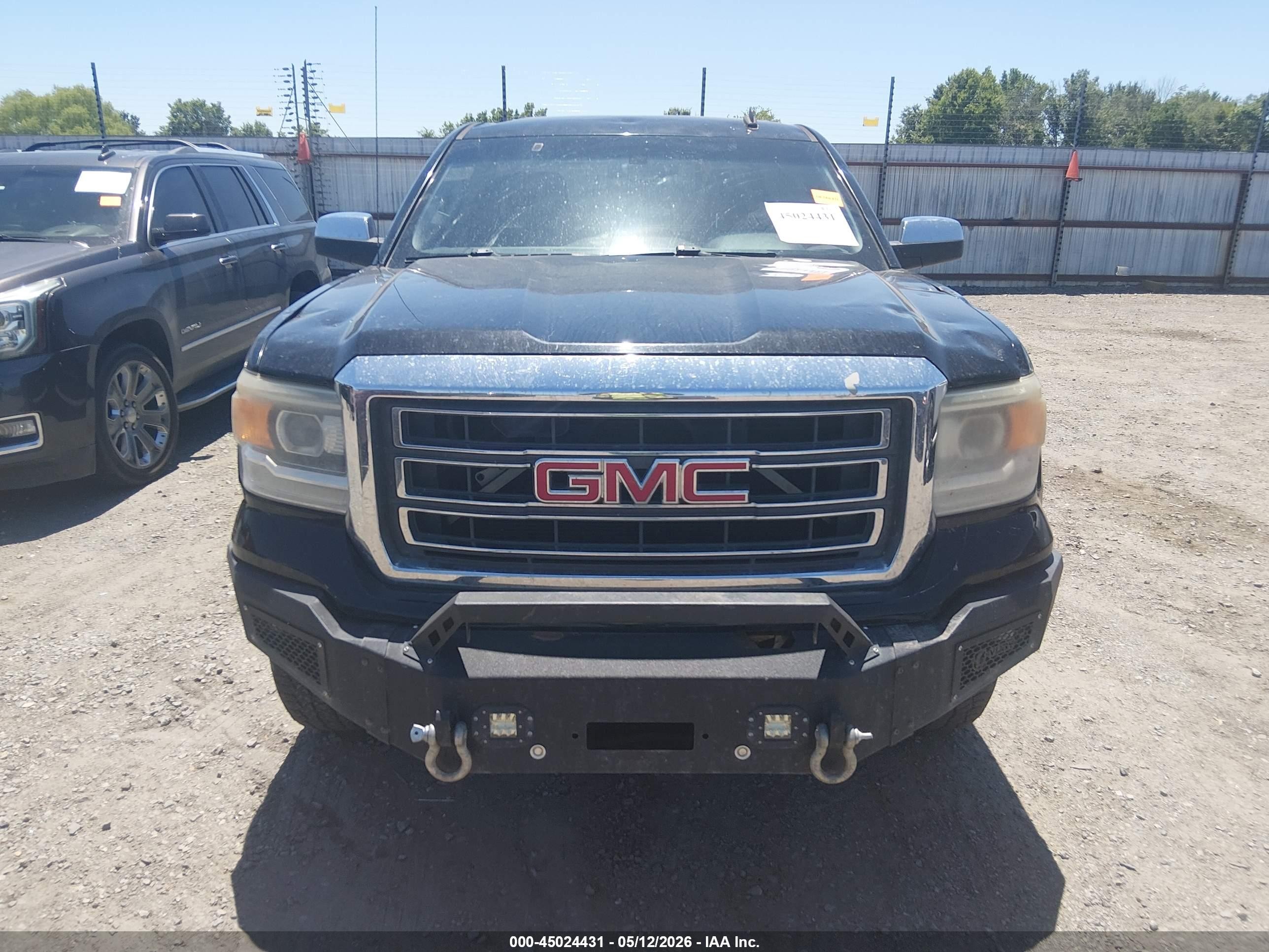 2014 Gmc Sierra 1500 Slt Black vin: 1GTV2VEC5EZ230300