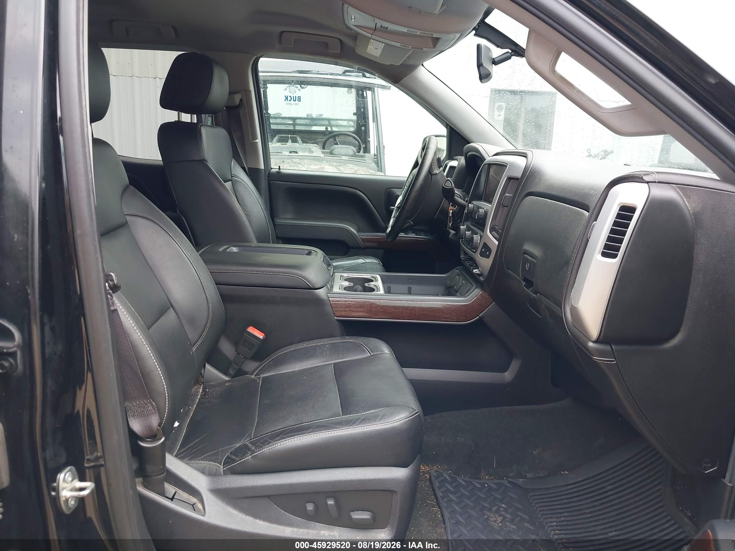 2014 Gmc Sierra 1500 Slt Черный vin: 1GTV2VEC5EZ270182
