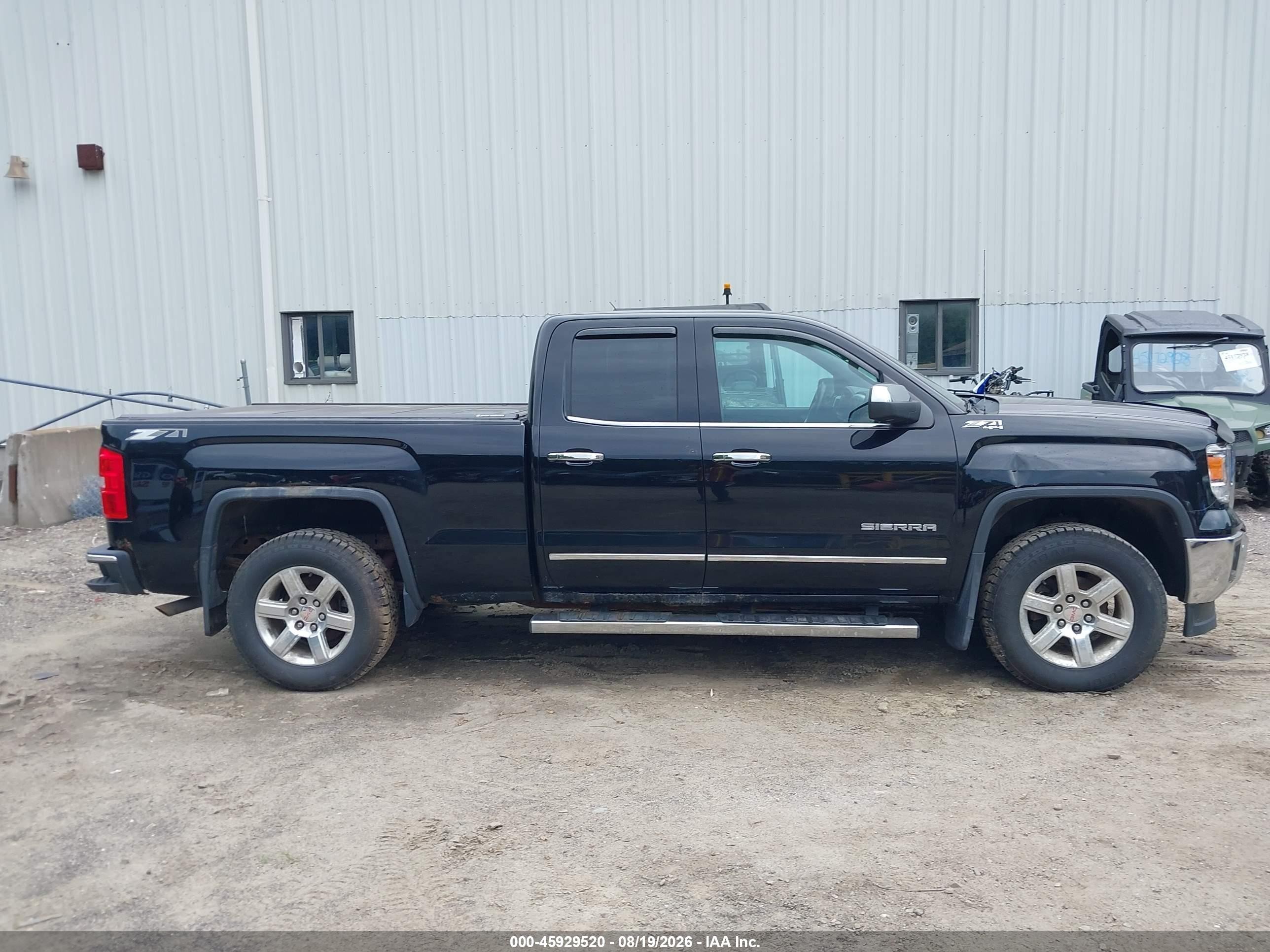 2014 Gmc Sierra 1500 Slt Черный vin: 1GTV2VEC5EZ270182