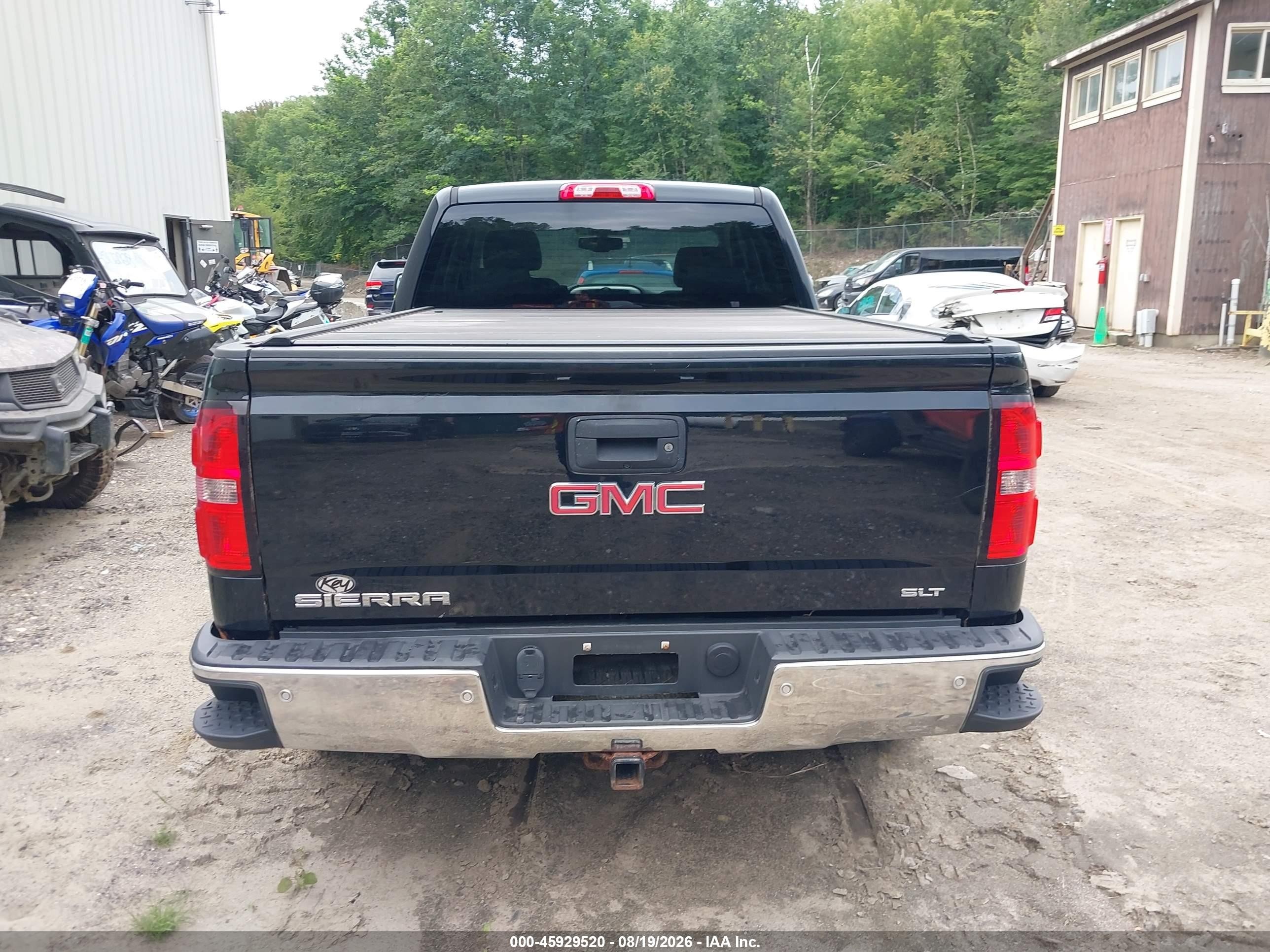 2014 Gmc Sierra 1500 Slt Черный vin: 1GTV2VEC5EZ270182