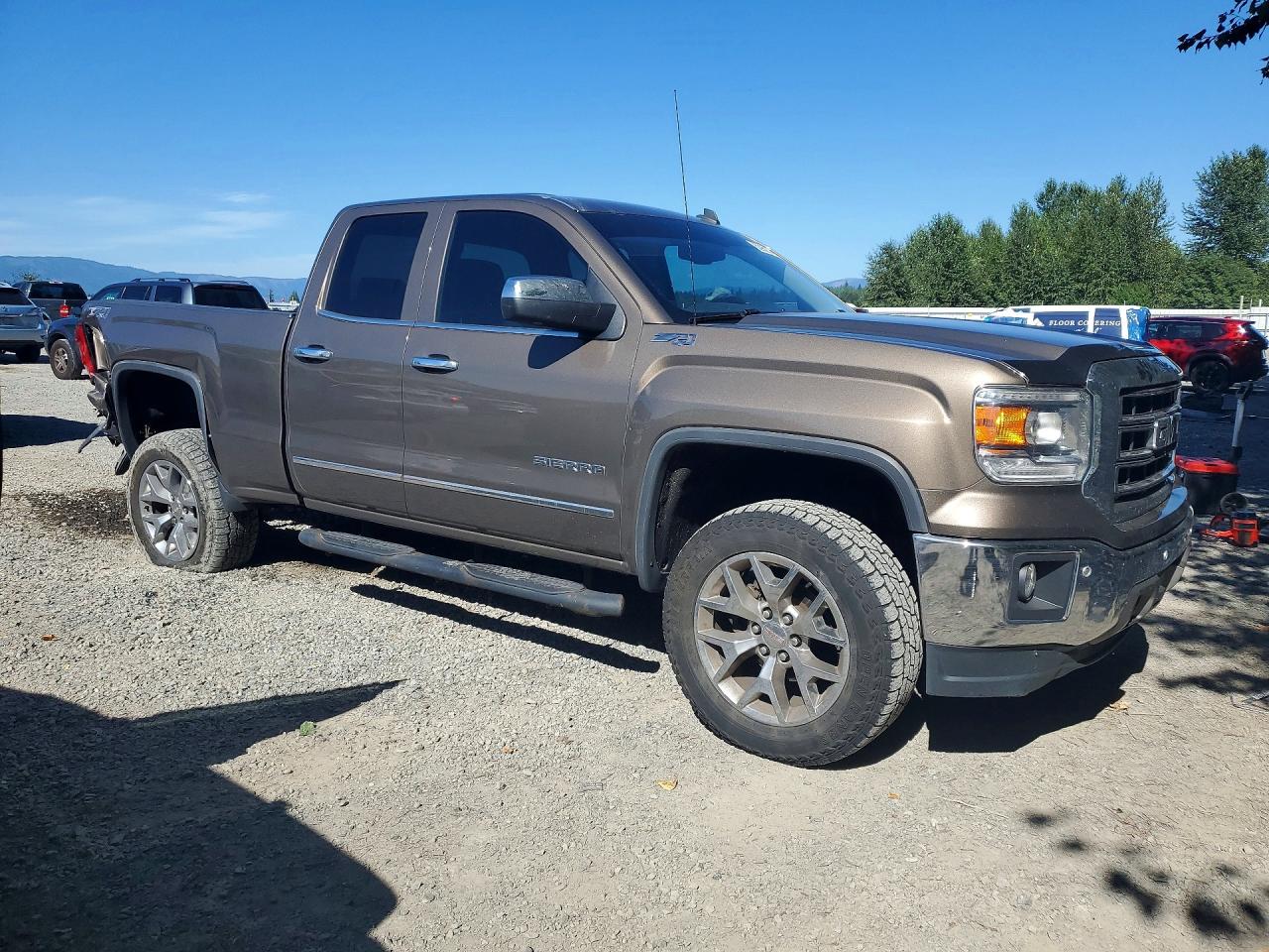 2014 Gmc Sierra K1500 Slt Коричневый vin: 1GTV2VEC5EZ289668
