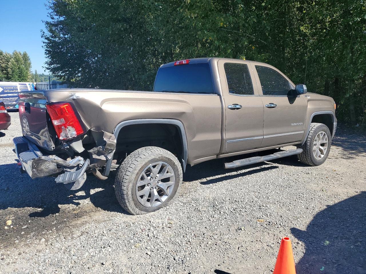 2014 Gmc Sierra K1500 Slt Коричневый vin: 1GTV2VEC5EZ289668