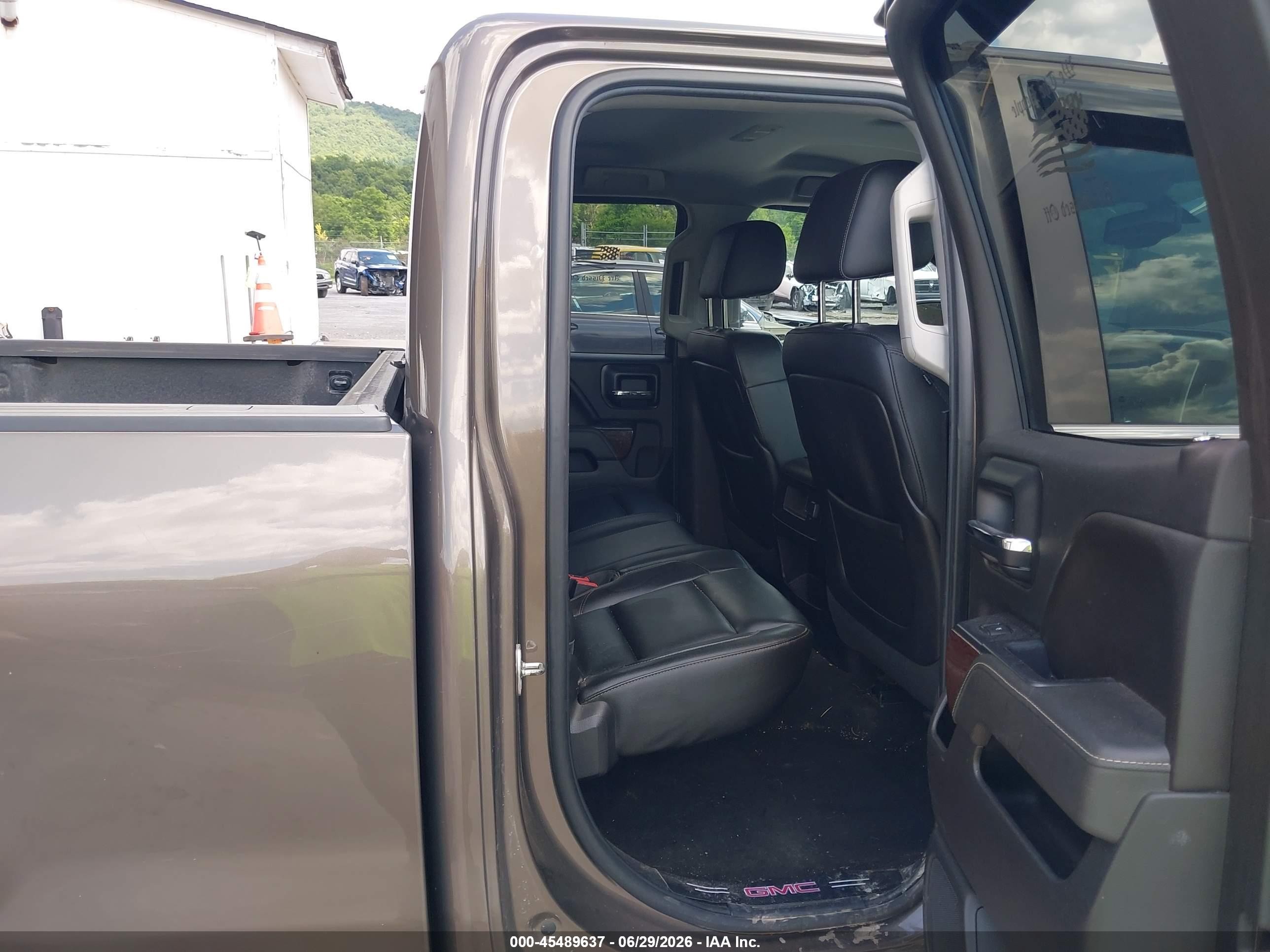2014 Gmc Sierra 1500 Slt Brown vin: 1GTV2VEC5EZ381573