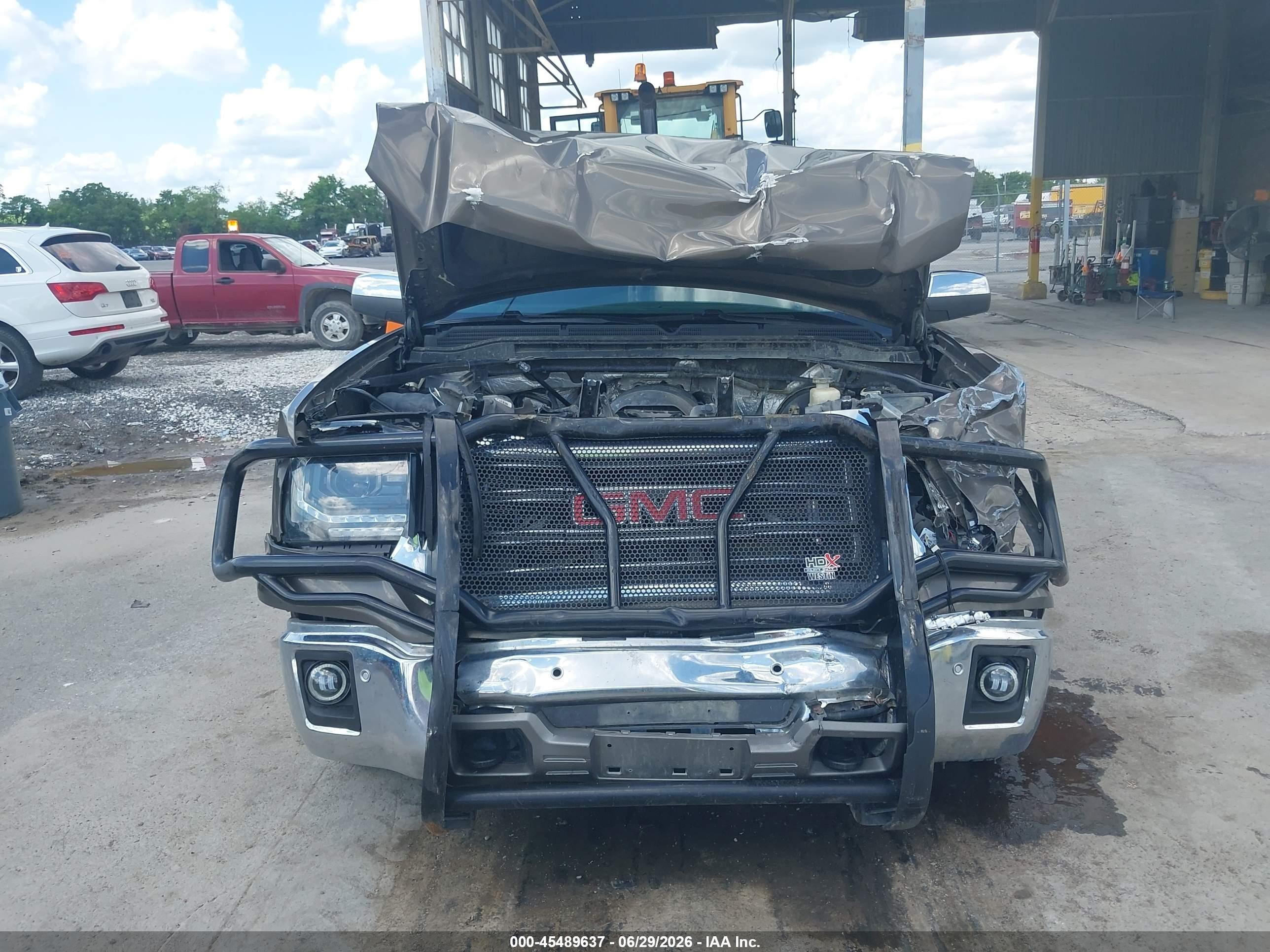 2014 Gmc Sierra 1500 Slt Brown vin: 1GTV2VEC5EZ381573