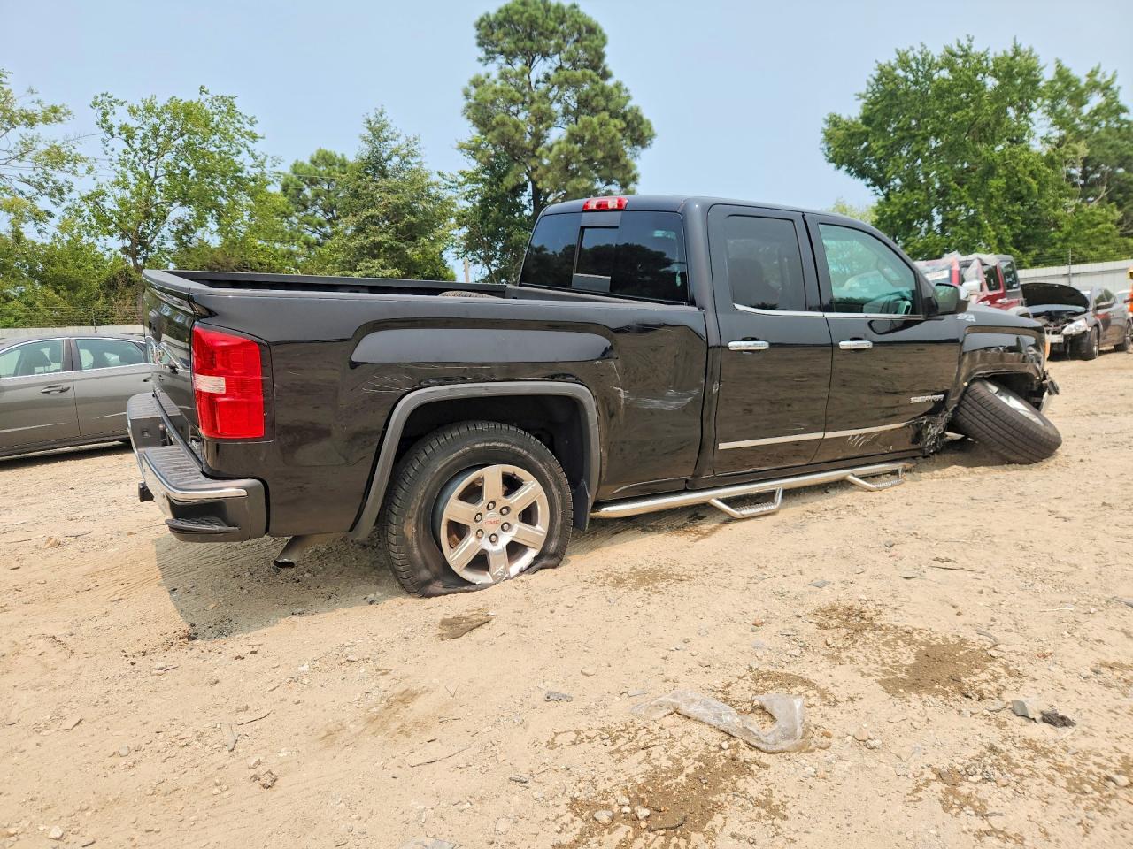 2015 Gmc Sierra K1500 Slt Black vin: 1GTV2VEC5FZ422088