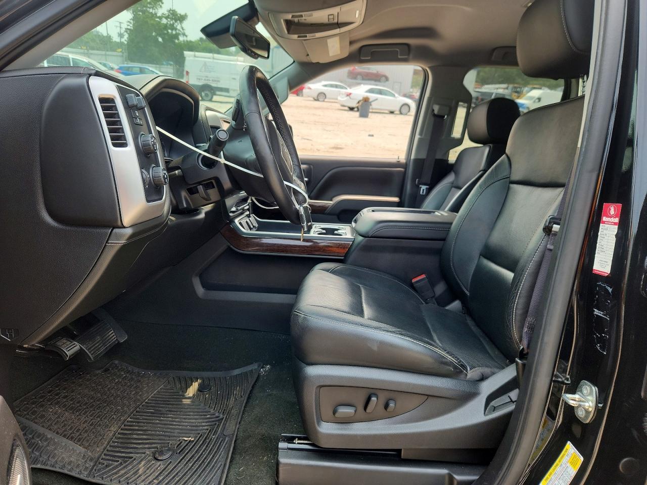 2015 Gmc Sierra K1500 Slt Black vin: 1GTV2VEC5FZ422088