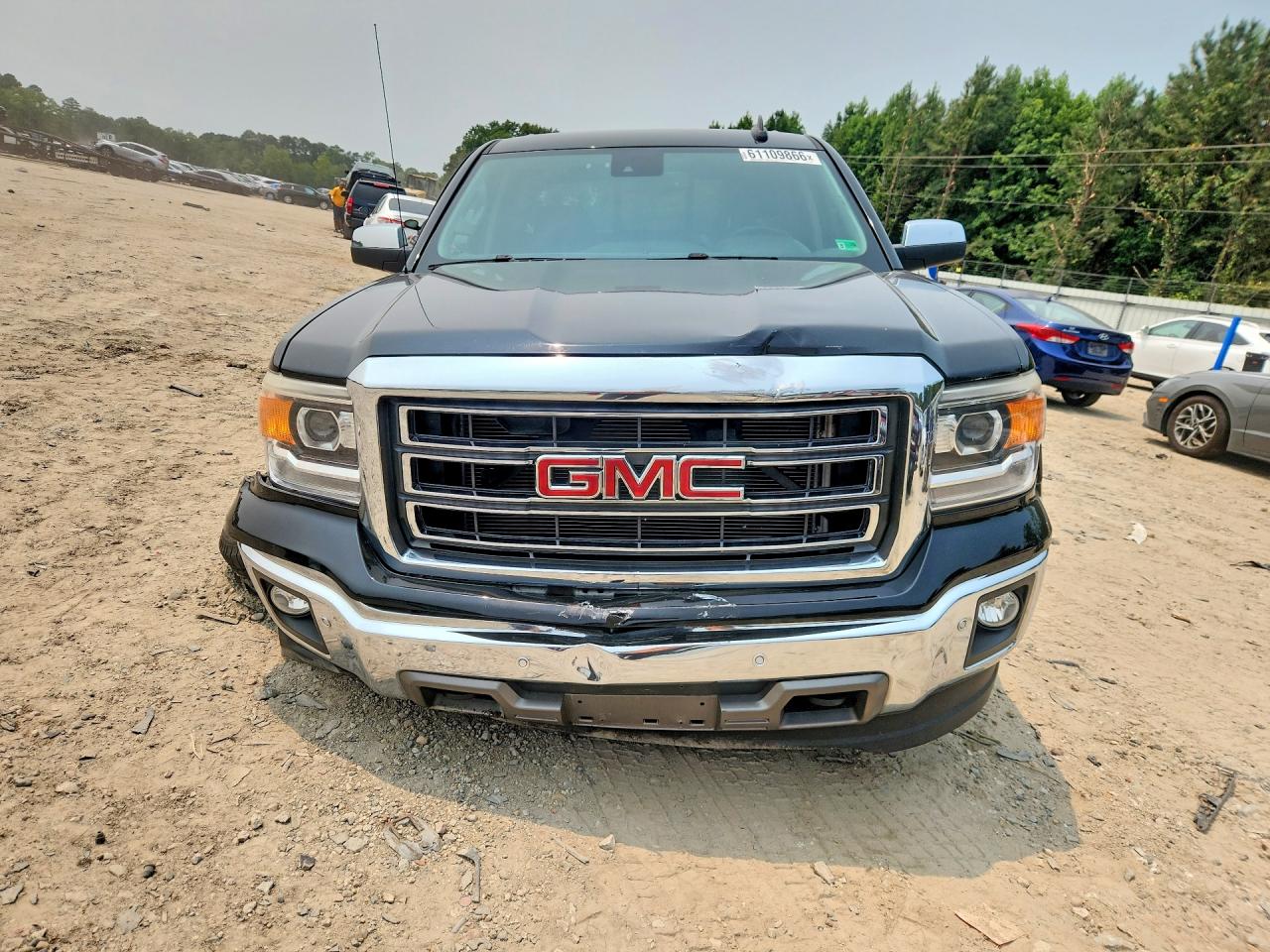 2015 Gmc Sierra K1500 Slt Black vin: 1GTV2VEC5FZ422088
