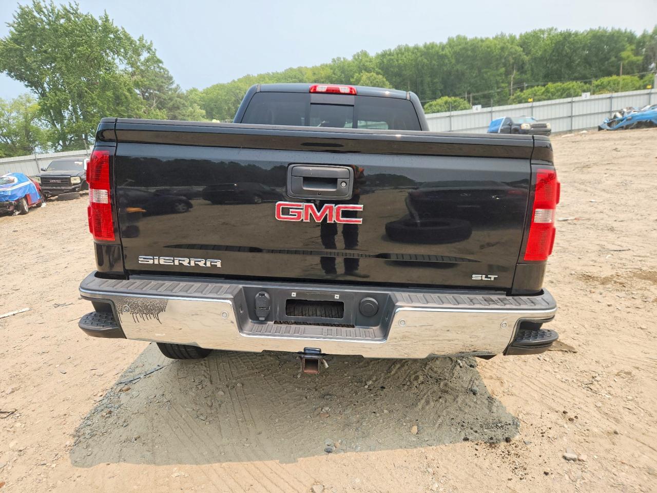 2015 Gmc Sierra K1500 Slt Black vin: 1GTV2VEC5FZ422088