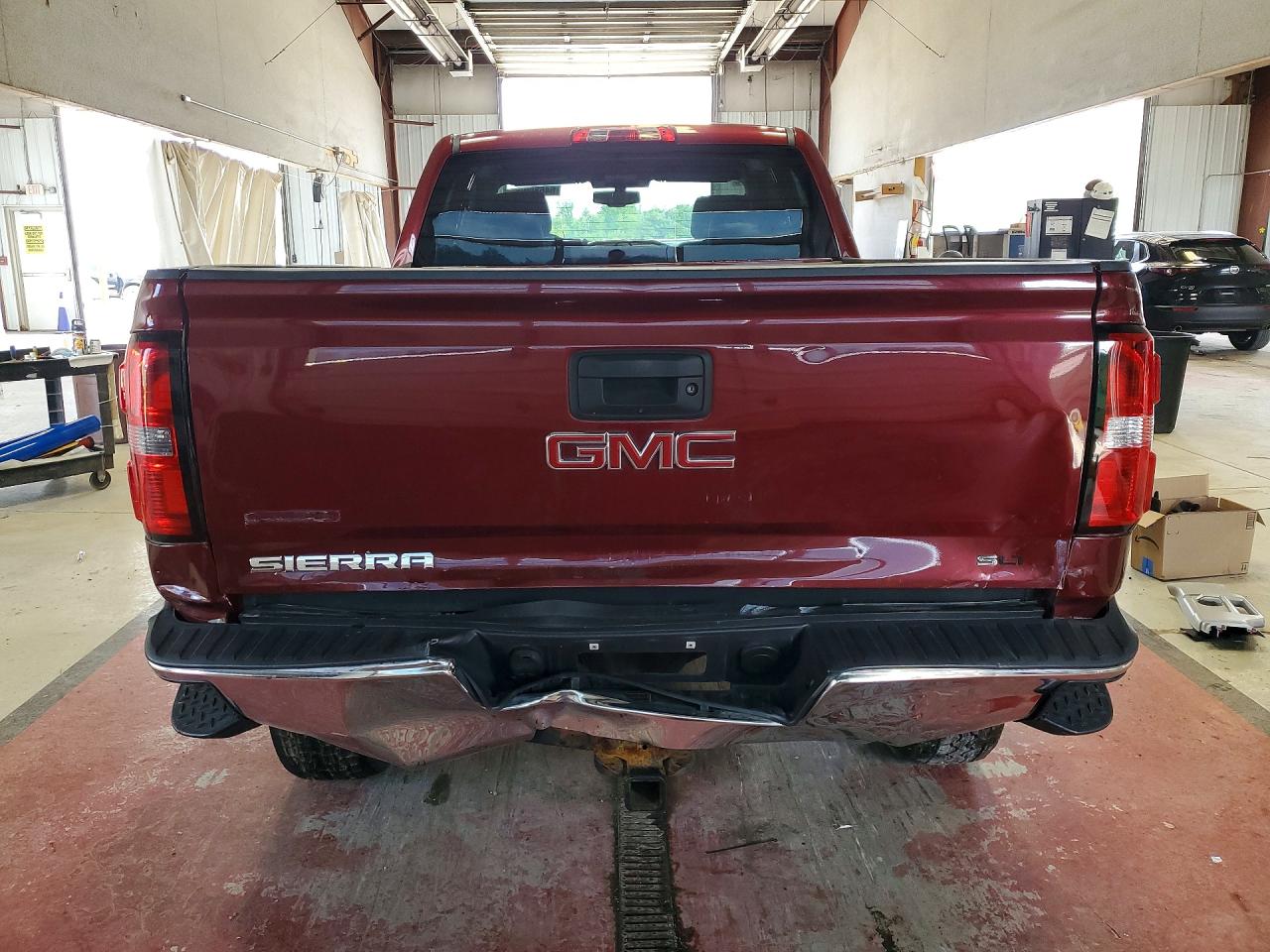 2014 Gmc Sierra K1500 Slt Maroon vin: 1GTV2VEC7EZ369652