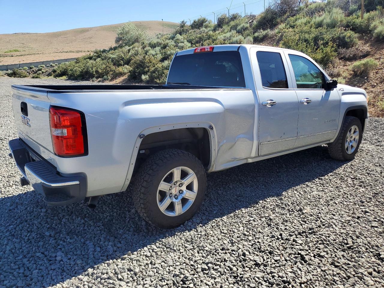 2014 Gmc Sierra K1500 Slt Серебряный vin: 1GTV2VEC8EZ116369
