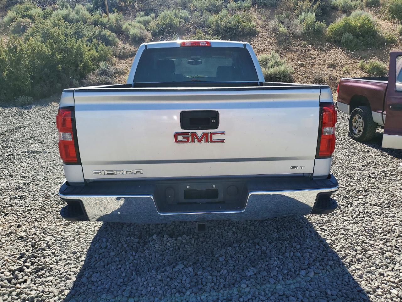2014 Gmc Sierra K1500 Slt Серебряный vin: 1GTV2VEC8EZ116369
