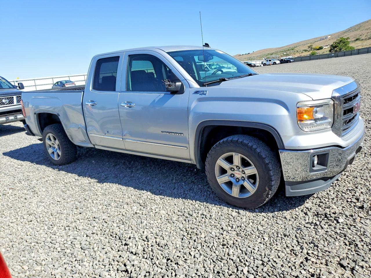 2014 Gmc Sierra K1500 Slt Серебряный vin: 1GTV2VEC8EZ116369