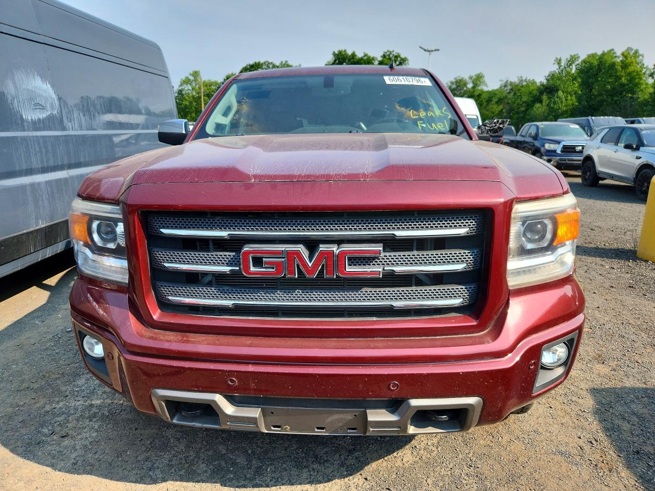 2014 Gmc Sierra K1500 Slt Темно-бордовый vin: 1GTV2VEC8EZ301604