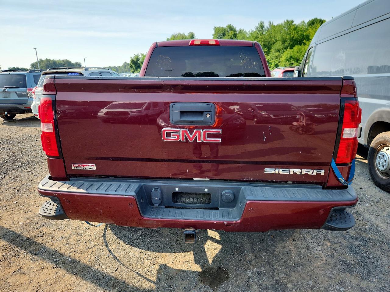 2014 Gmc Sierra K1500 Slt Темно-бордовый vin: 1GTV2VEC8EZ301604