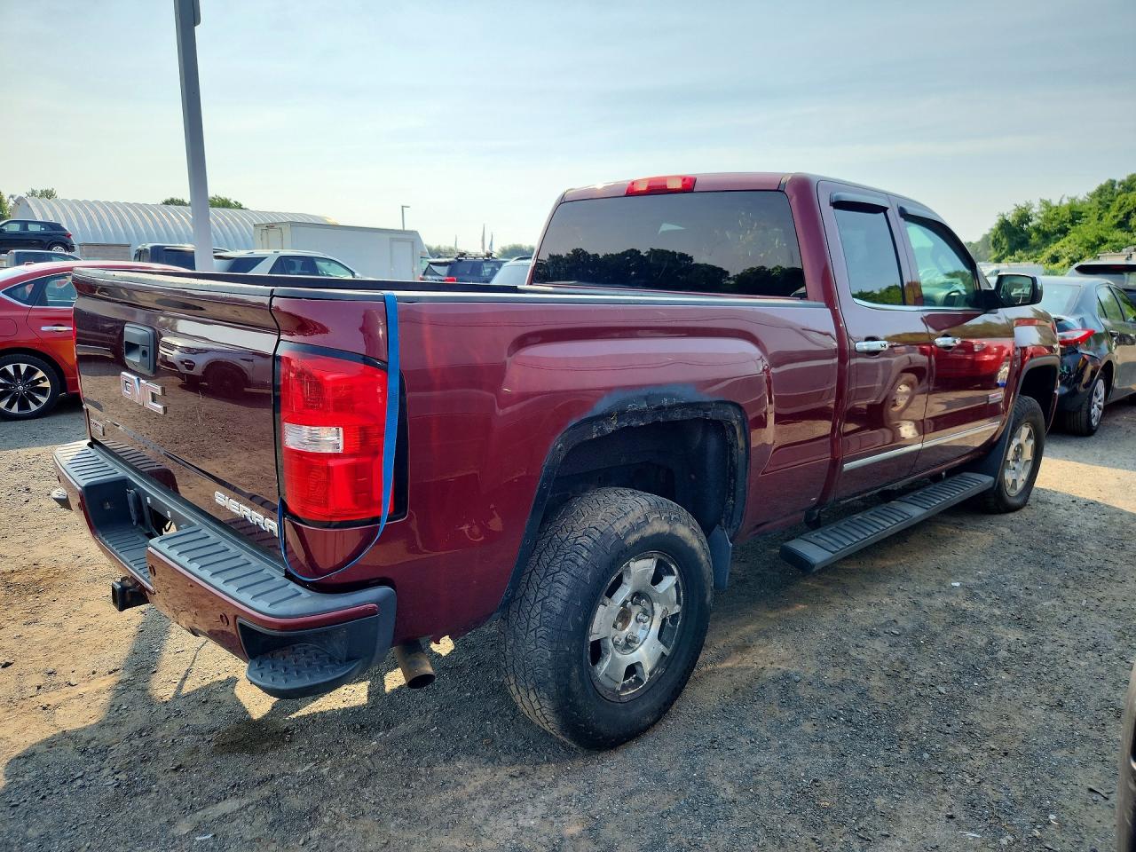 2014 Gmc Sierra K1500 Slt Темно-бордовый vin: 1GTV2VEC8EZ301604