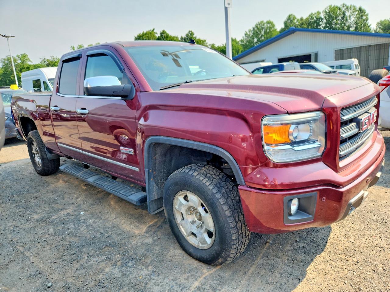 2014 Gmc Sierra K1500 Slt Темно-бордовый vin: 1GTV2VEC8EZ301604