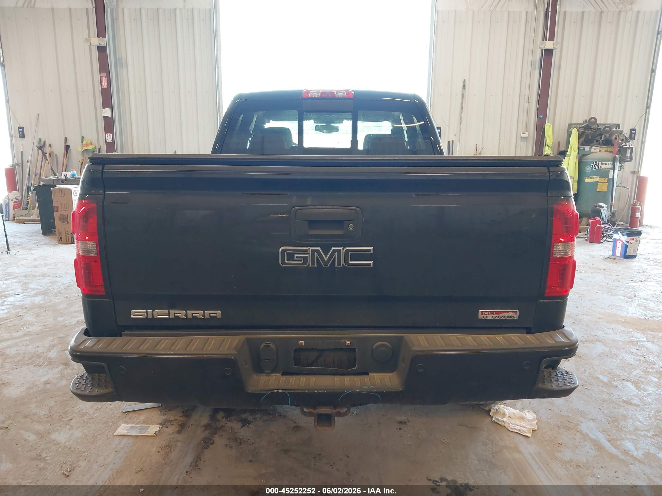 2014 Gmc Sierra 1500 Slt Black vin: 1GTV2VEC8EZ337406