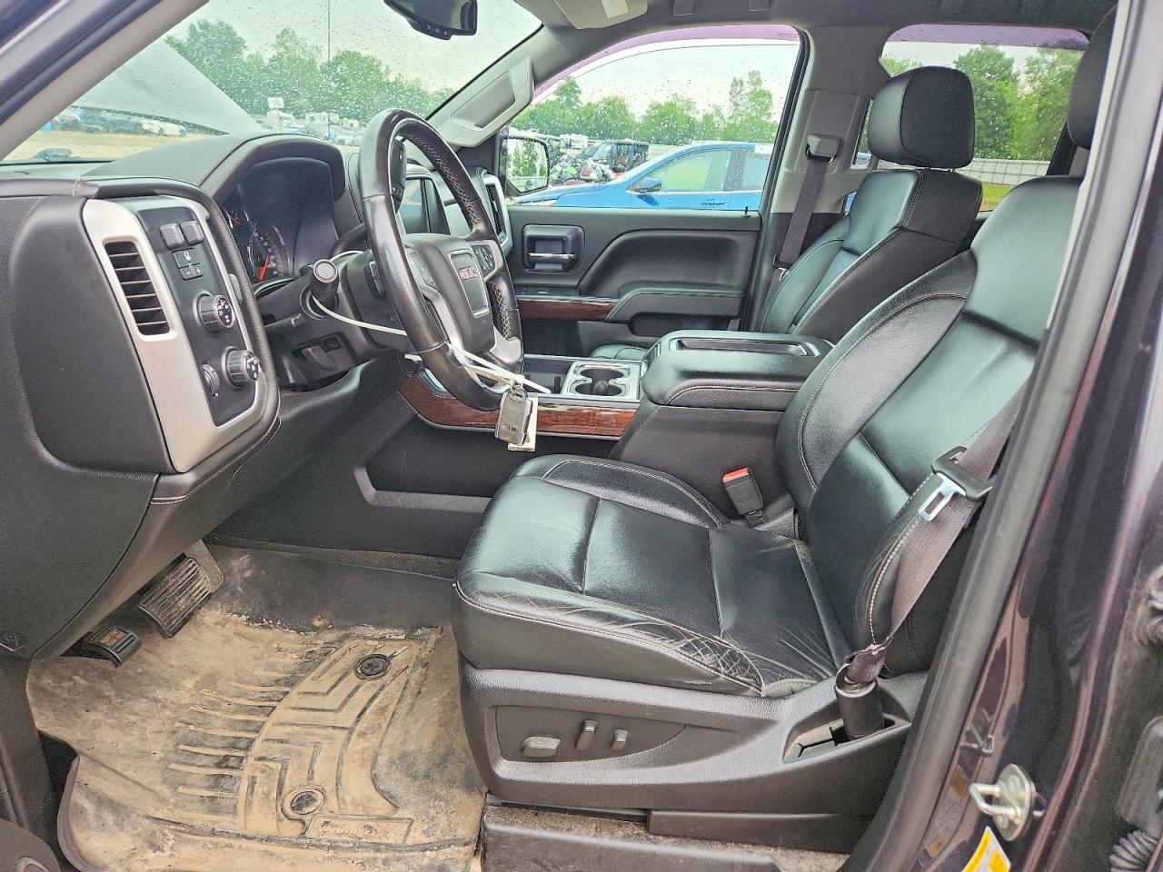 2015 Gmc Sierra K1500 Slt Charcoal vin: 1GTV2VEC8FZ189520