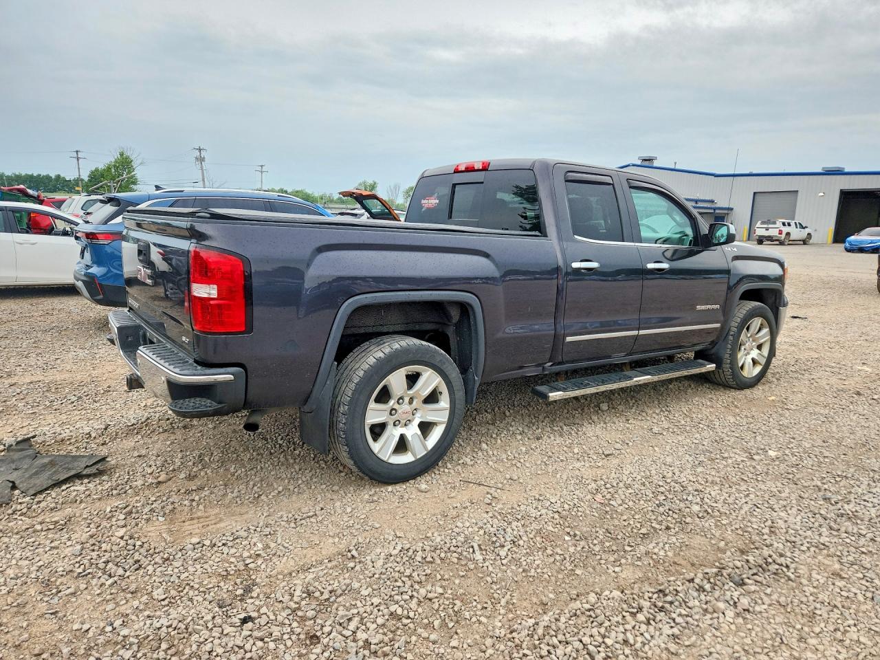 2015 Gmc Sierra K1500 Slt Charcoal vin: 1GTV2VEC8FZ189520