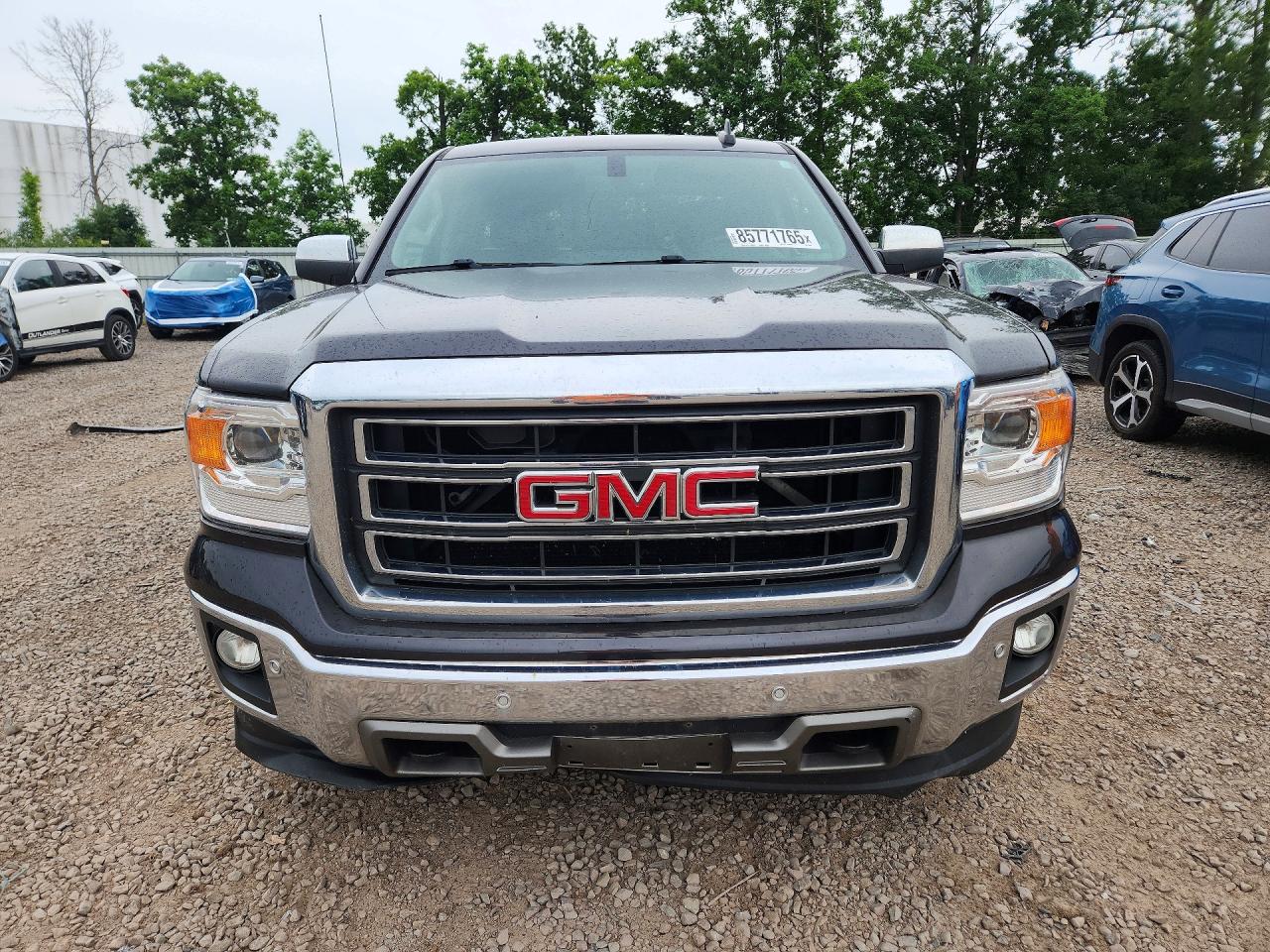 2015 Gmc Sierra K1500 Slt Charcoal vin: 1GTV2VEC8FZ189520
