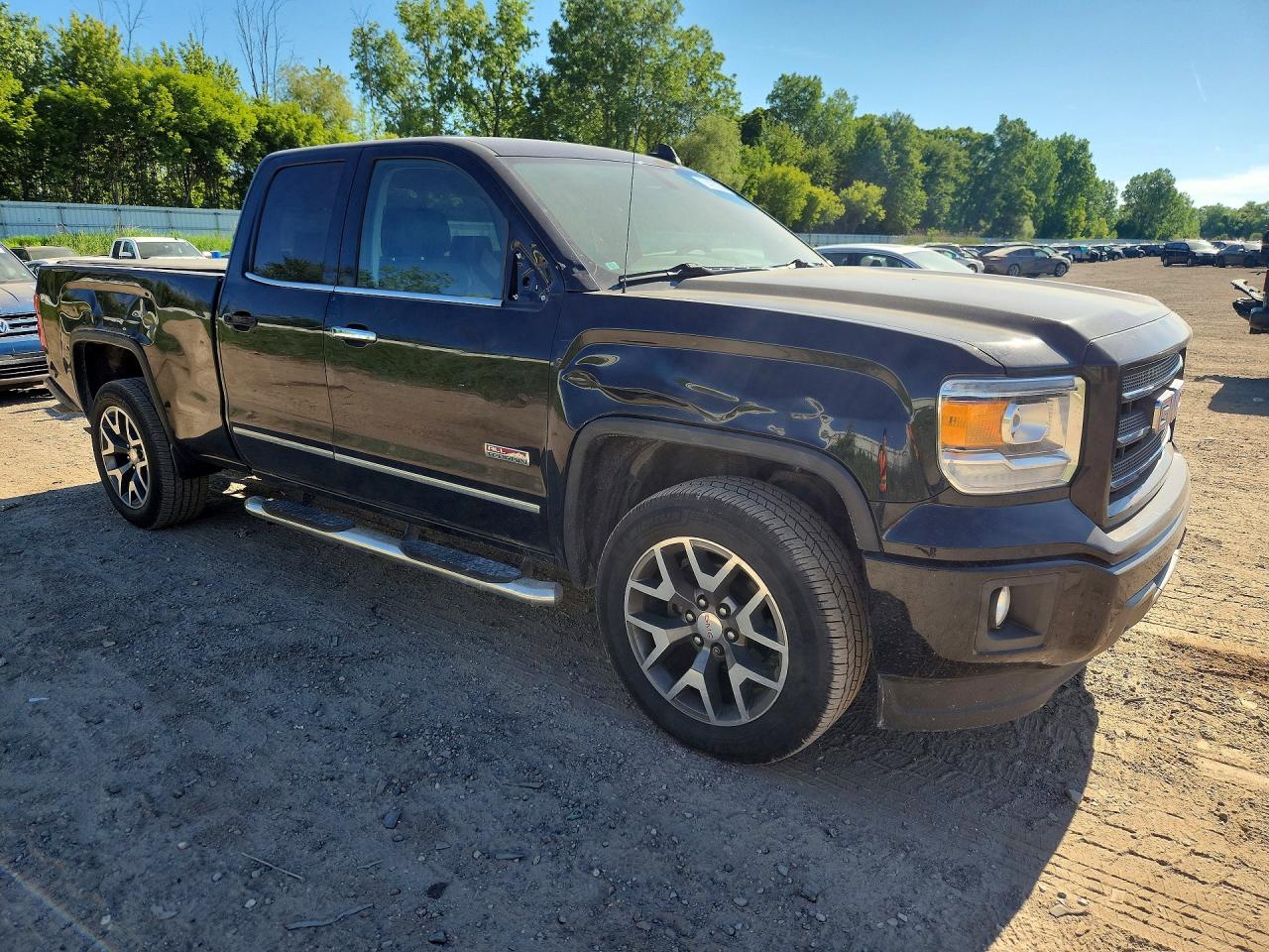 2015 Gmc Sierra K1500 Slt Black vin: 1GTV2VEC8FZ214092