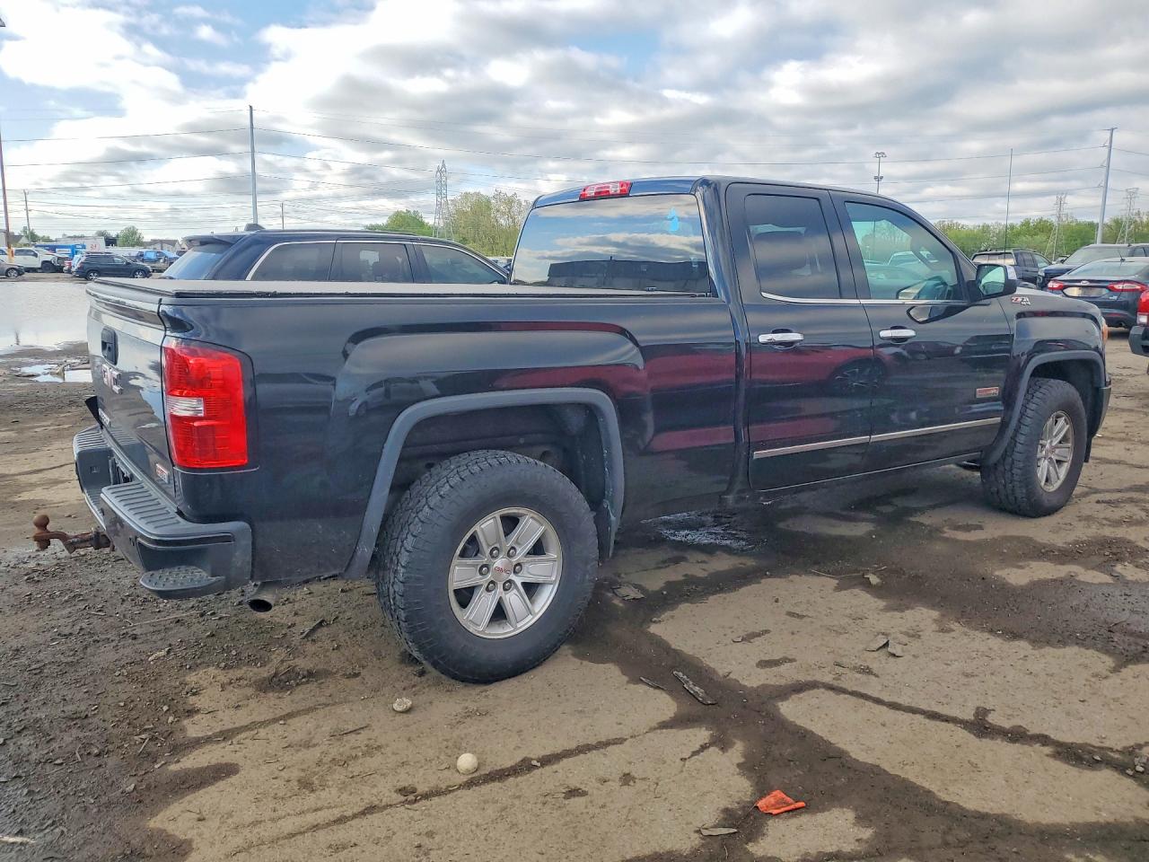 2015 Gmc Sierra K1500 Slt Черный vin: 1GTV2VEC8FZ385988