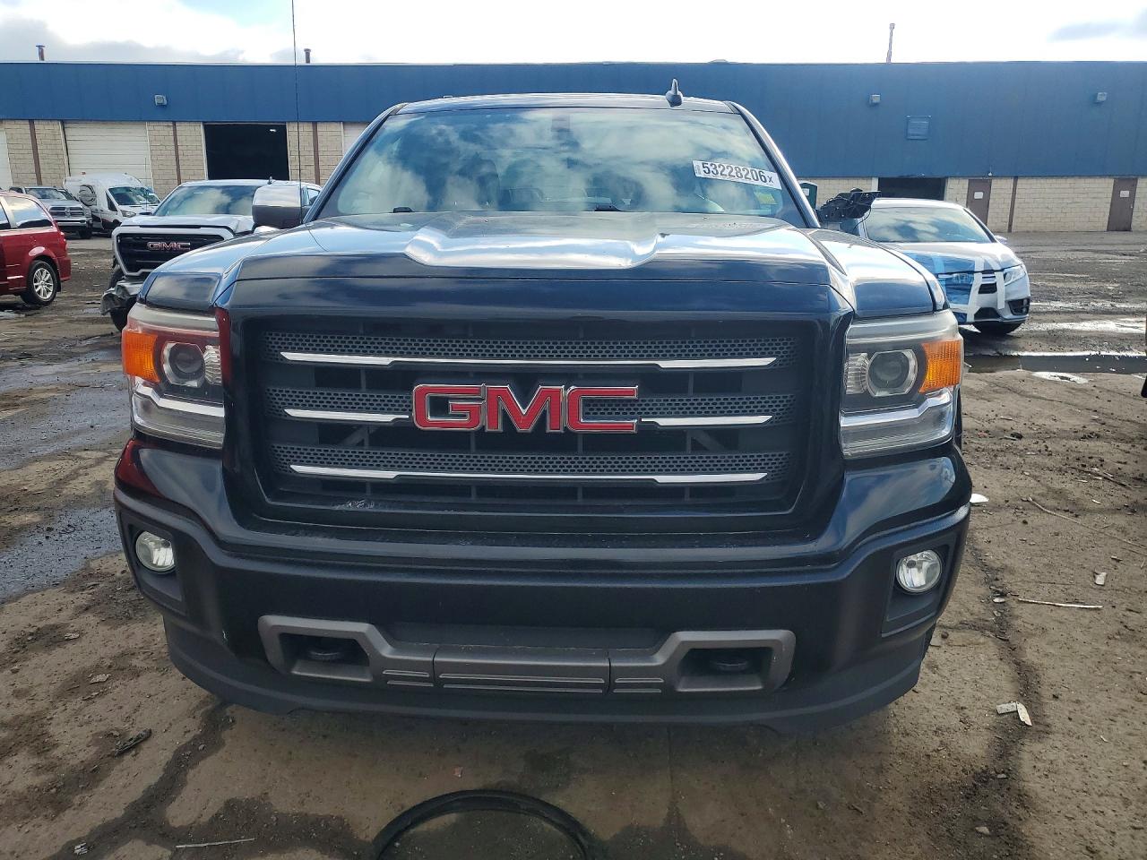 2015 Gmc Sierra K1500 Slt Черный vin: 1GTV2VEC8FZ385988