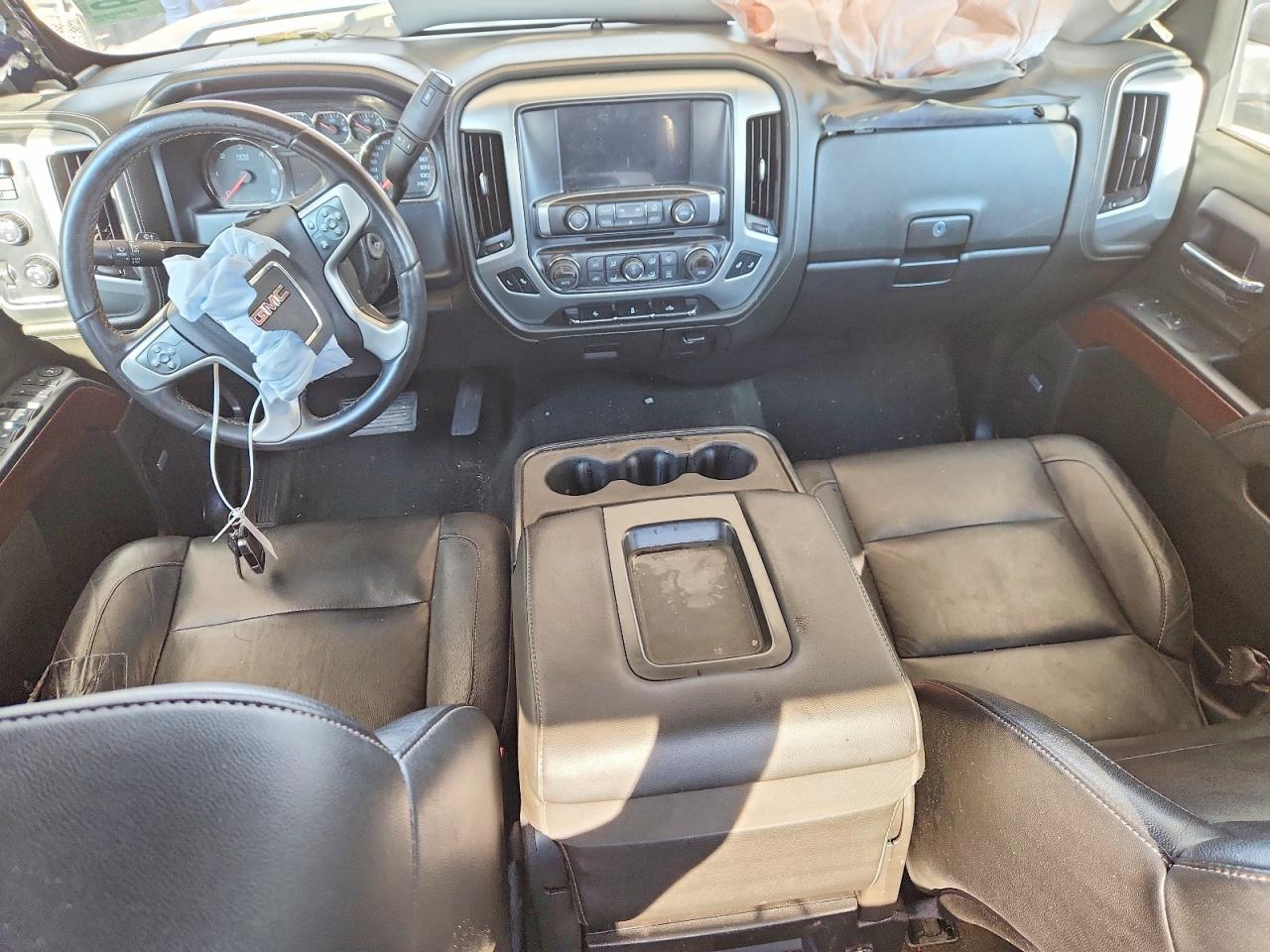 2015 Gmc Sierra K1500 Slt Blue vin: 1GTV2VEC8FZ401333