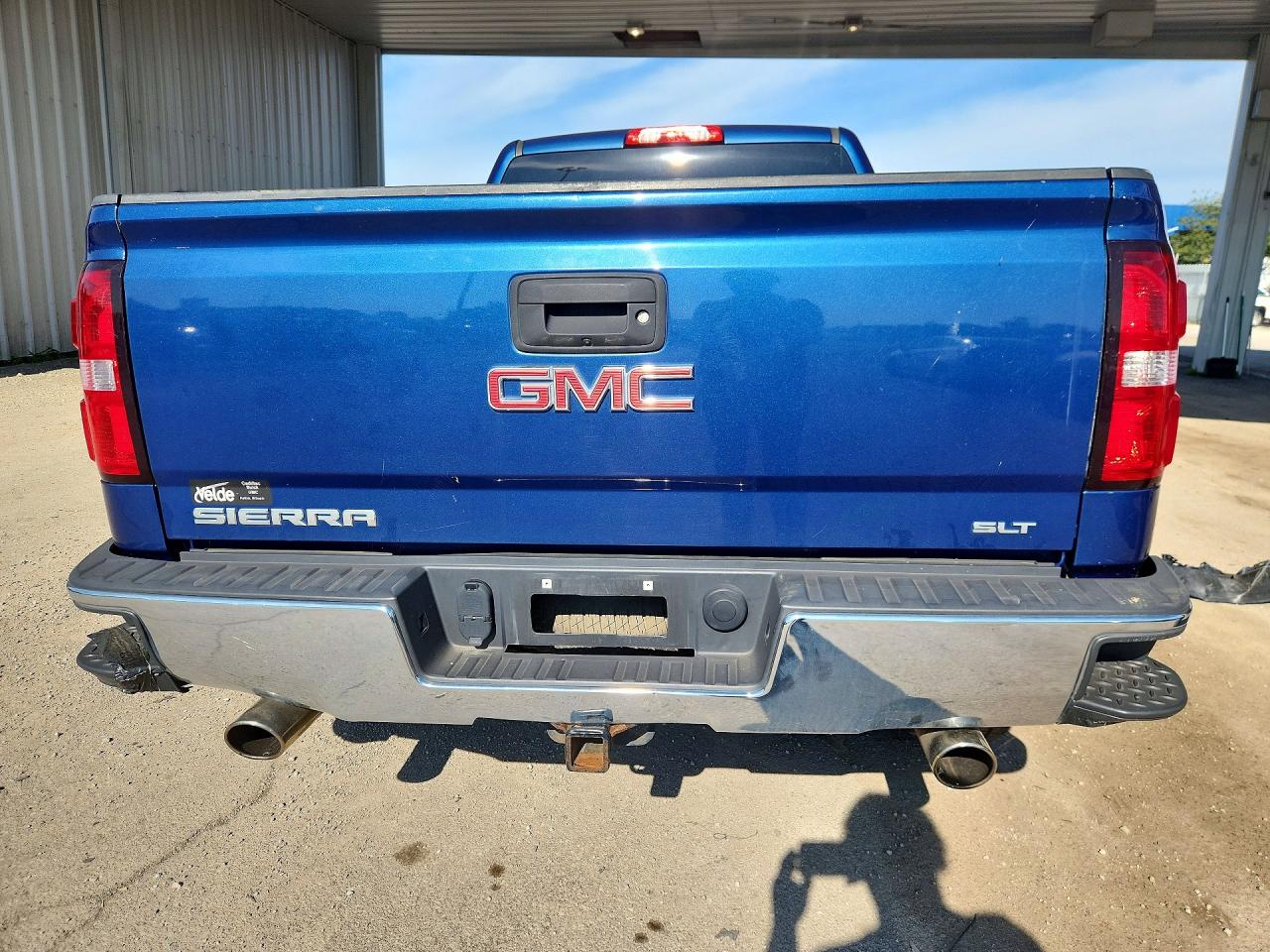 2015 Gmc Sierra K1500 Slt Blue vin: 1GTV2VEC8FZ401333