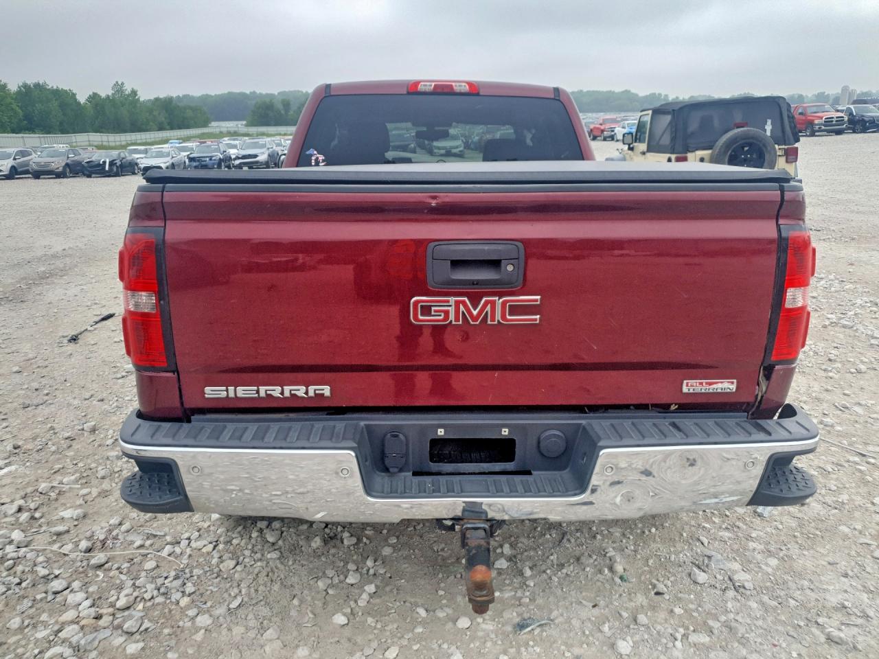 2014 Gmc Sierra K1500 Slt Burgundy vin: 1GTV2VECXEZ203173