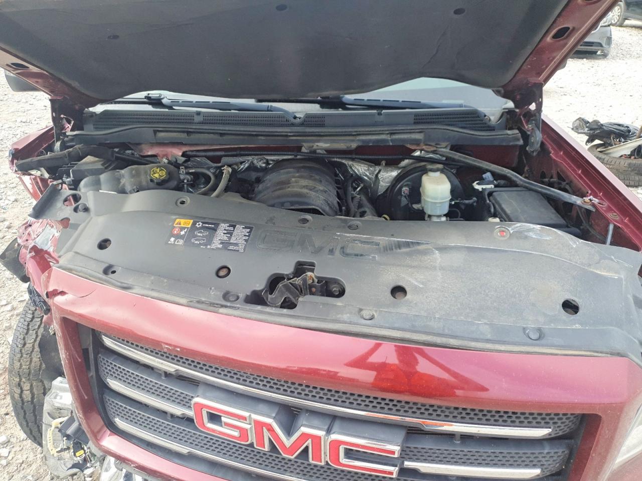 2014 Gmc Sierra K1500 Slt Burgundy vin: 1GTV2VECXEZ203173
