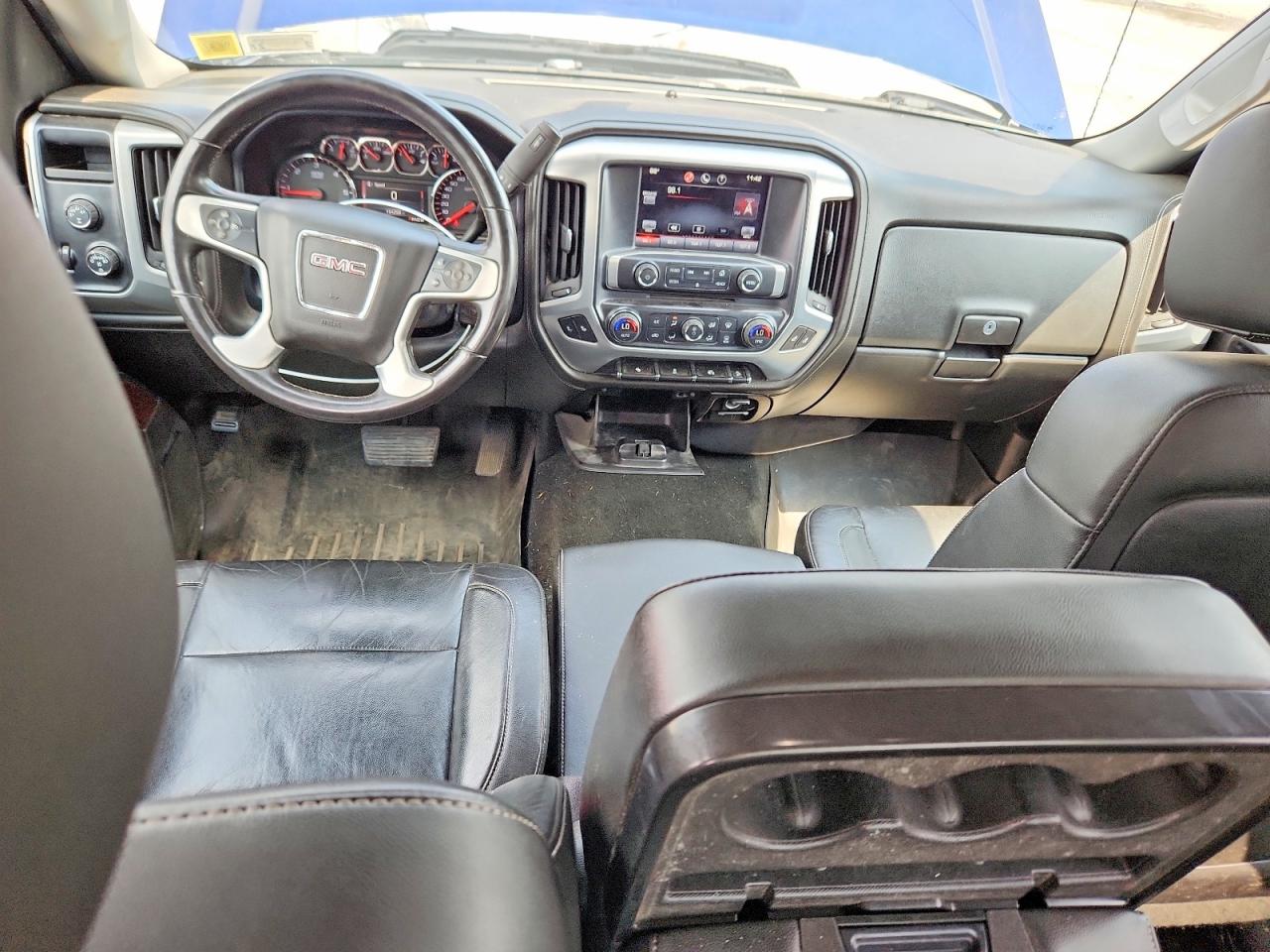2014 Gmc Sierra K1500 Slt Blue vin: 1GTV2VECXEZ291285