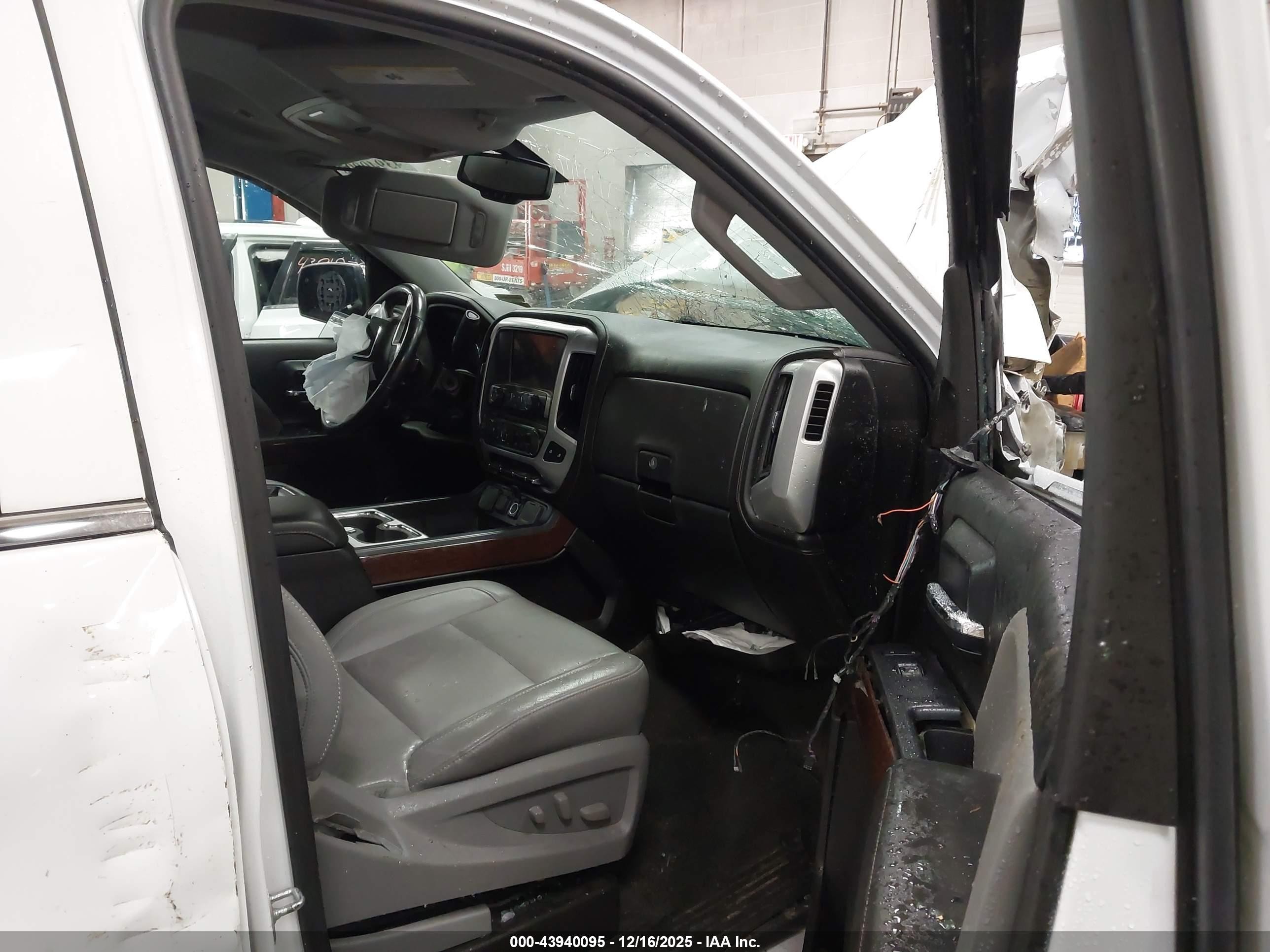 2014 Gmc Sierra 1500 Slt White vin: 1GTV2VECXEZ375753