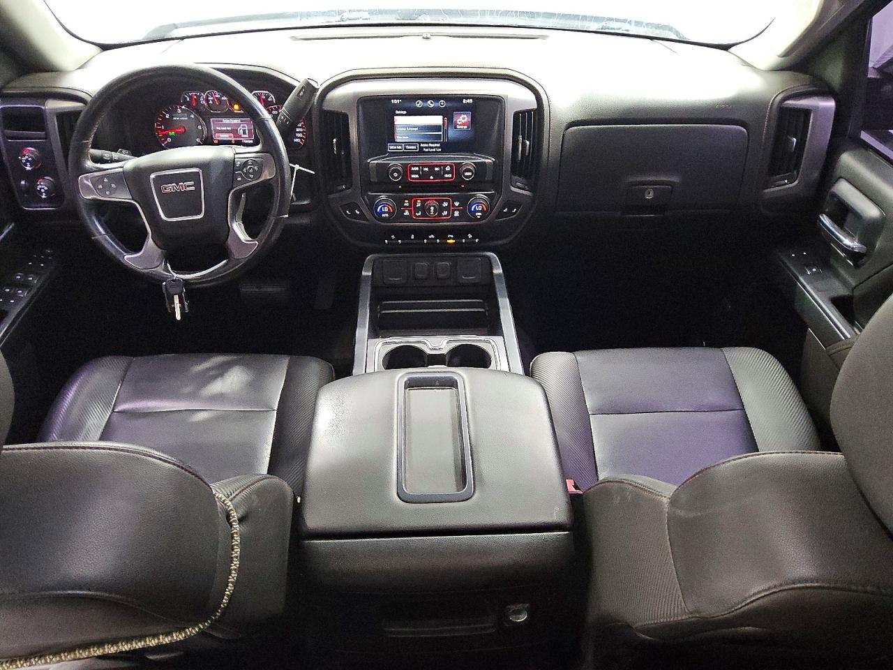 2015 Gmc Sierra K1500 Slt Black vin: 1GTV2VECXFZ399682