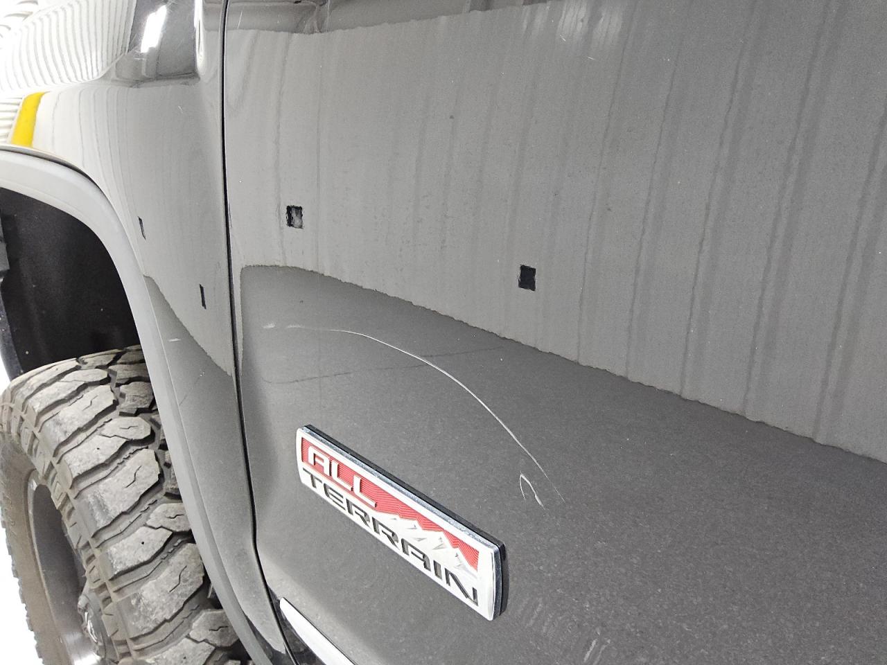 2015 Gmc Sierra K1500 Slt Black vin: 1GTV2VECXFZ399682 Damage: Left Front Door, Heavy Scratch, 7 To 8 Inches