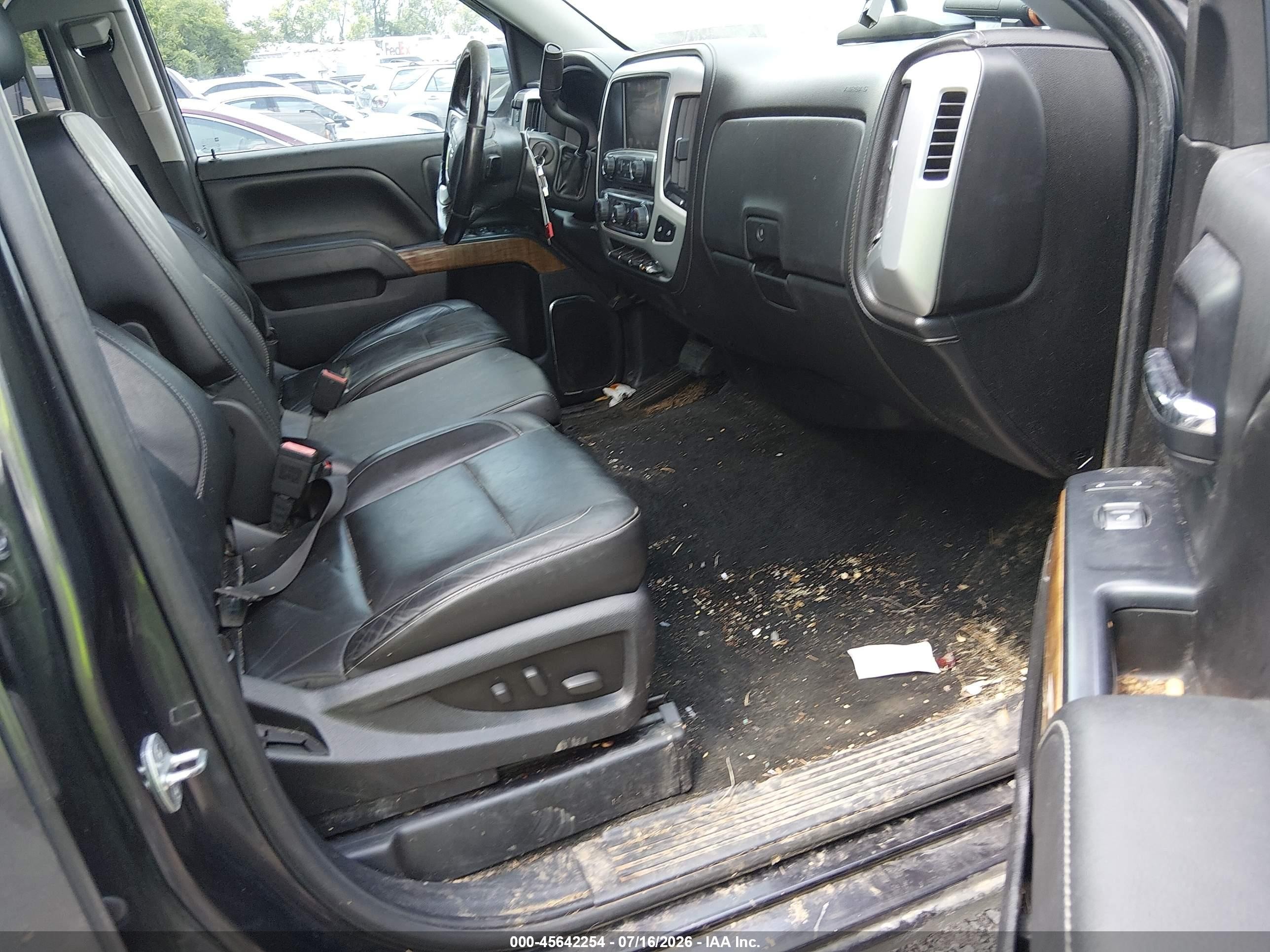 2014 Gmc Sierra 1500 Slt Gray vin: 1GTV2VEJ2EZ193348