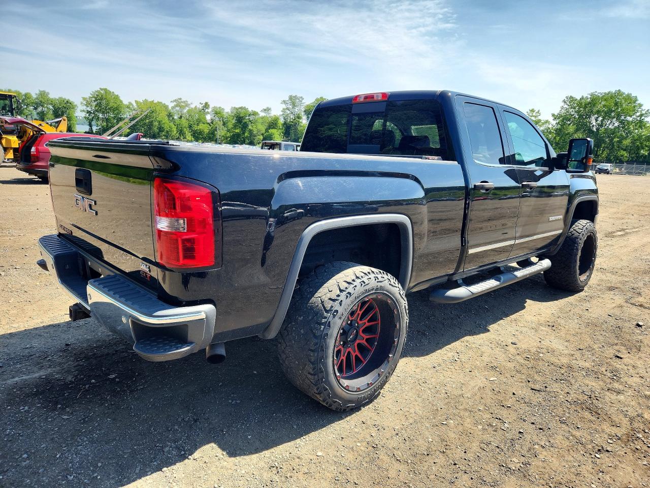 2015 Gmc Sierra K1500 Slt Black vin: 1GTV2VEJ3FZ411489