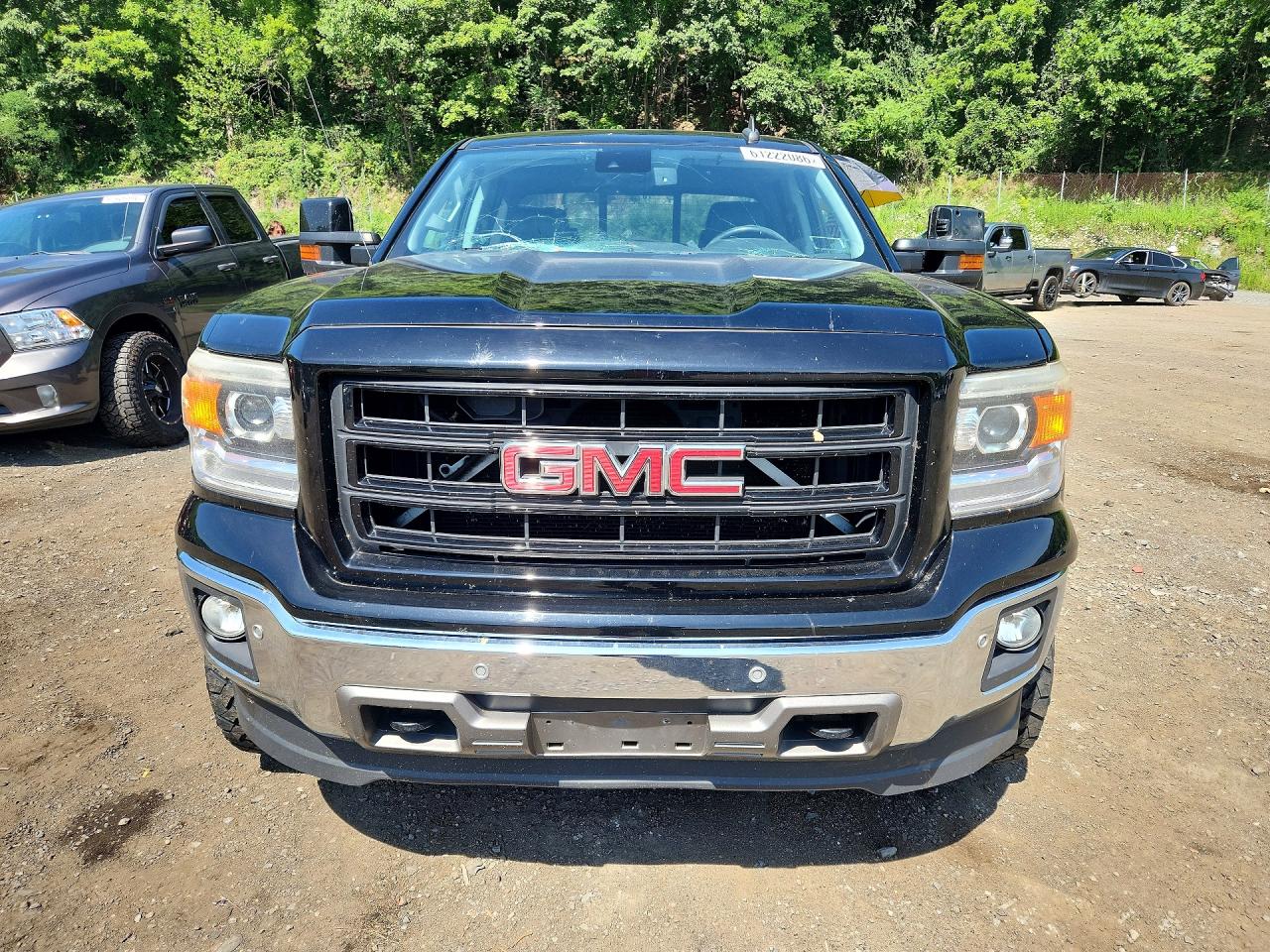 2015 Gmc Sierra K1500 Slt Black vin: 1GTV2VEJ3FZ411489