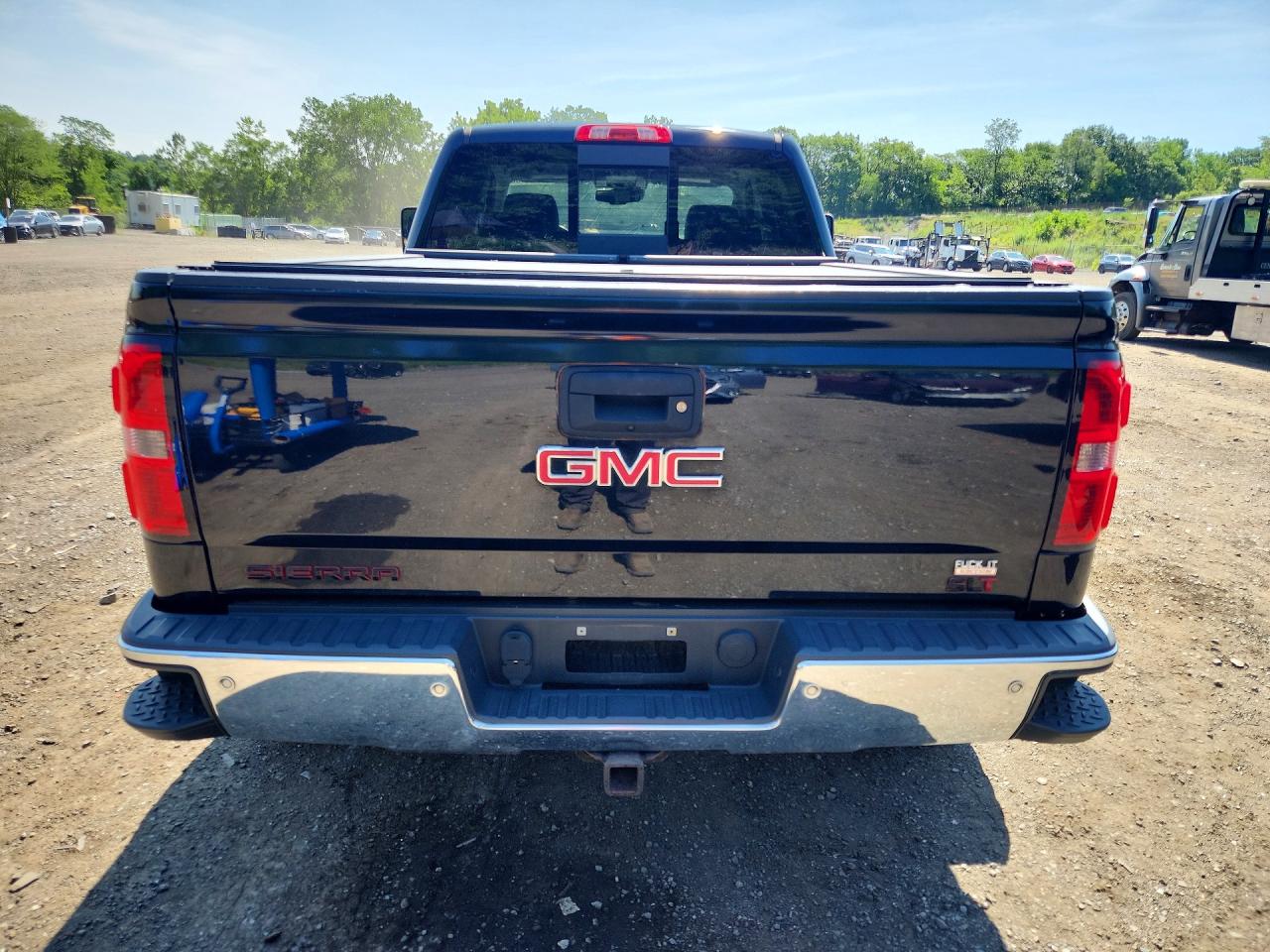 2015 Gmc Sierra K1500 Slt Black vin: 1GTV2VEJ3FZ411489