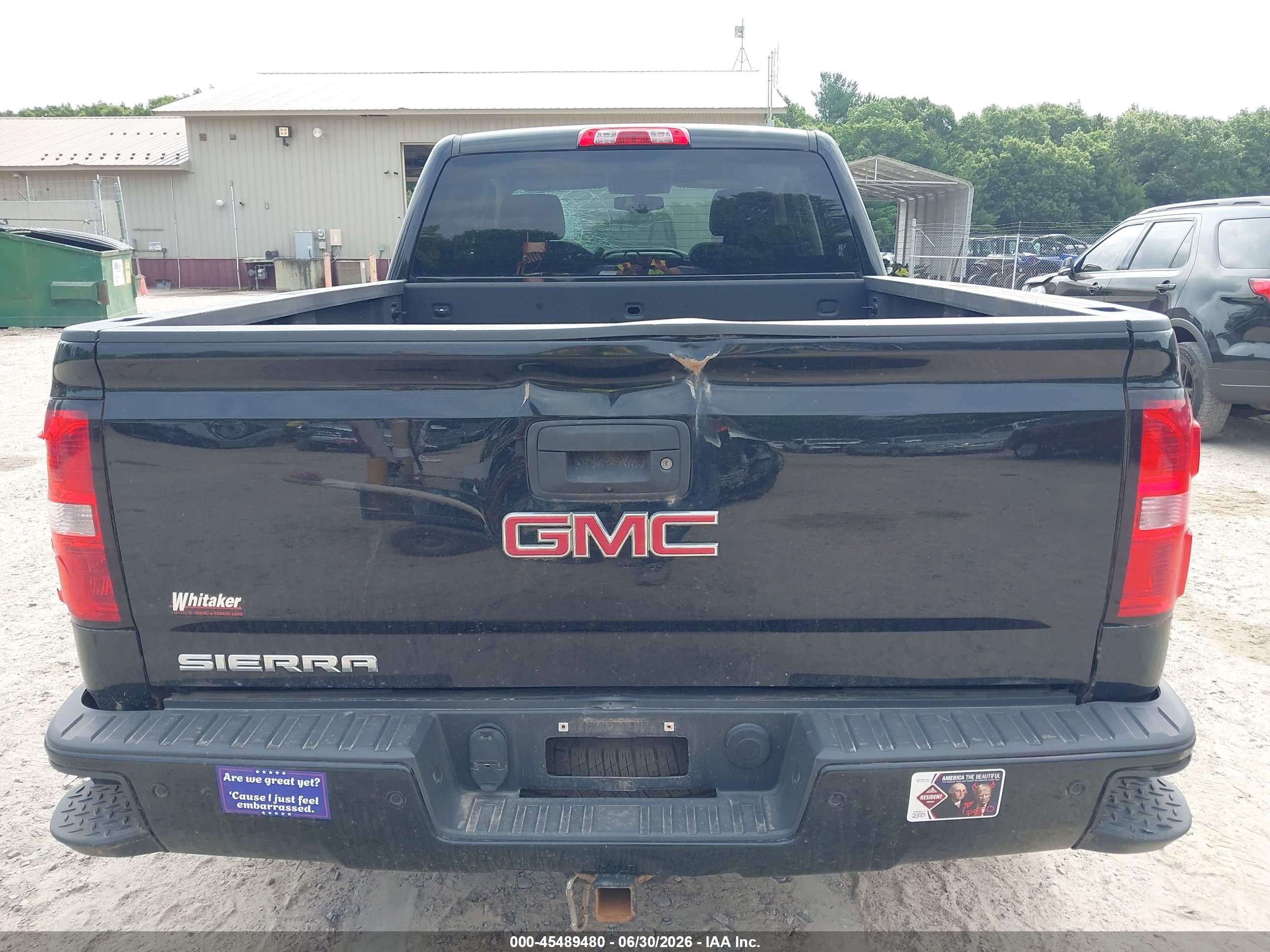 2014 Gmc Sierra 1500 Slt Black vin: 1GTV2VEJ7EZ201637